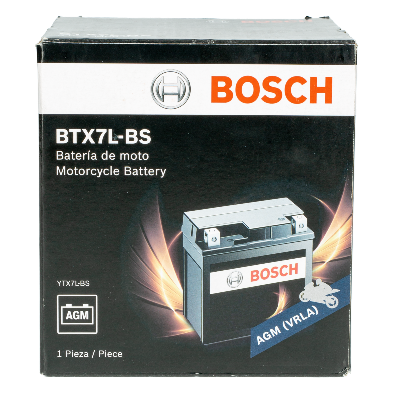 Batería Para Moto BTX7L-BS BOSCH 12 V 6 AH