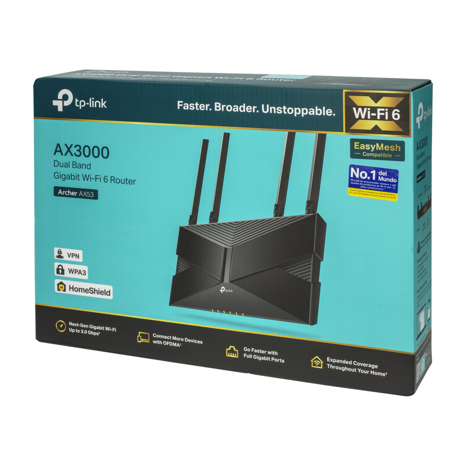 Router AX3000 Archer AX53 TP-LINK Wifi 6