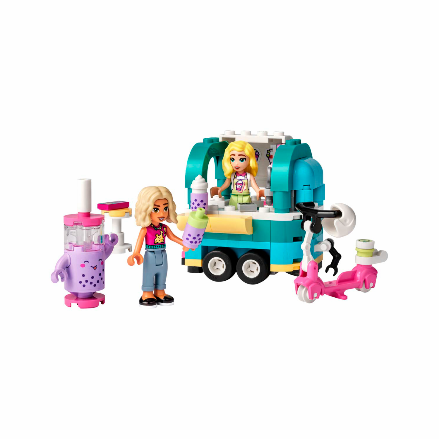 Bloques De Armar Tienda Móvil De Té De Burbujas LEGO FRIENDS 109 Piezas