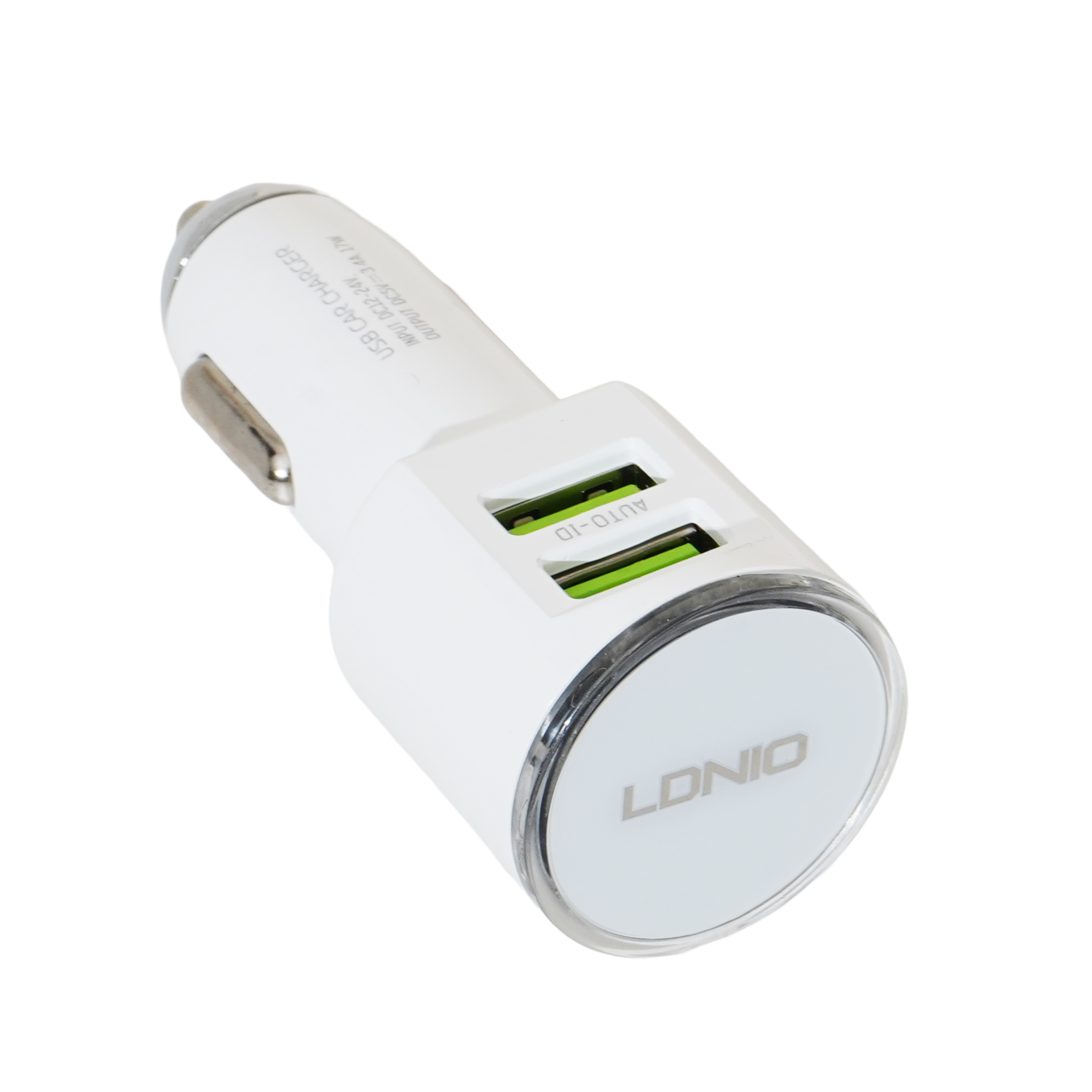 Cargador Para Auto 2 Puertos USB LDNIO 3,4 A