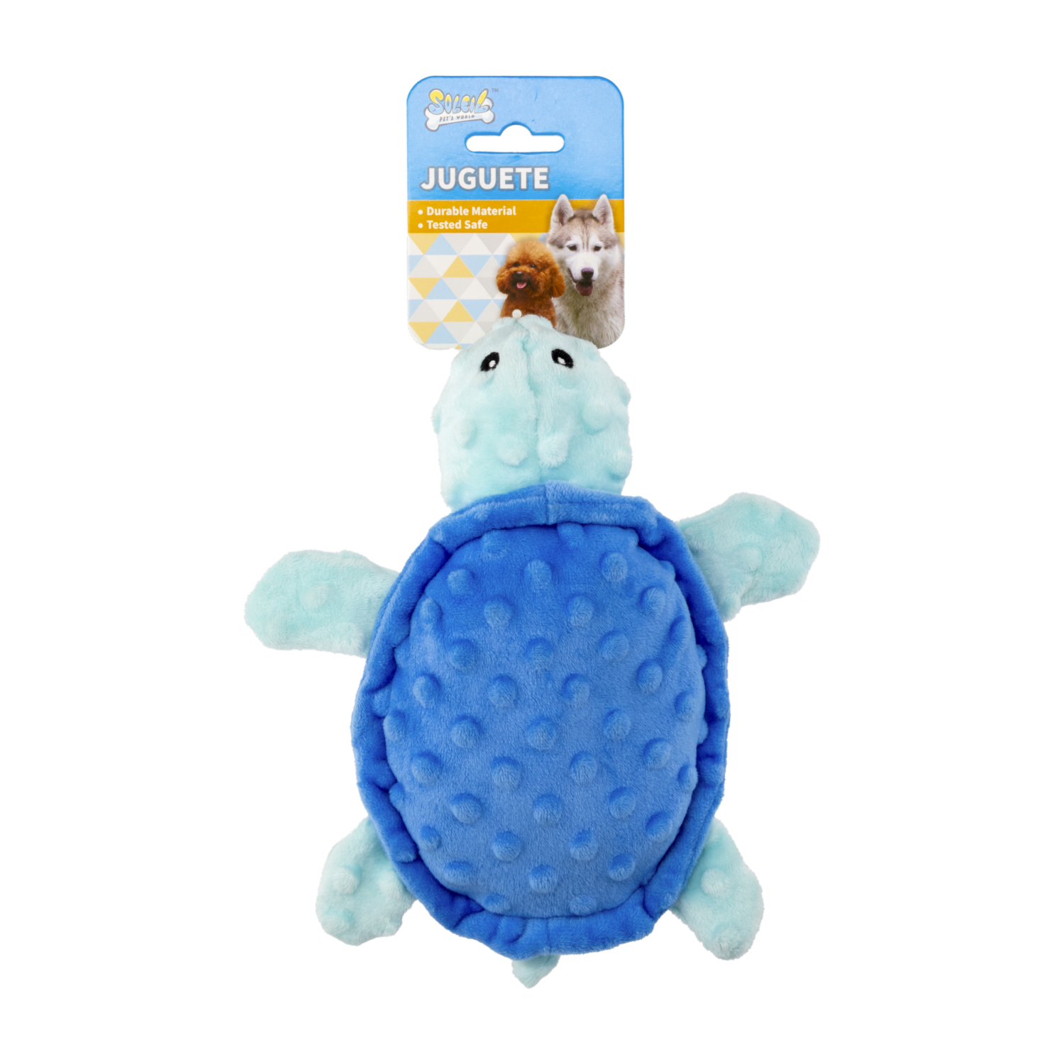 Juguete De Perro Tortuga De Felpa SOLEIL 1 Pieza