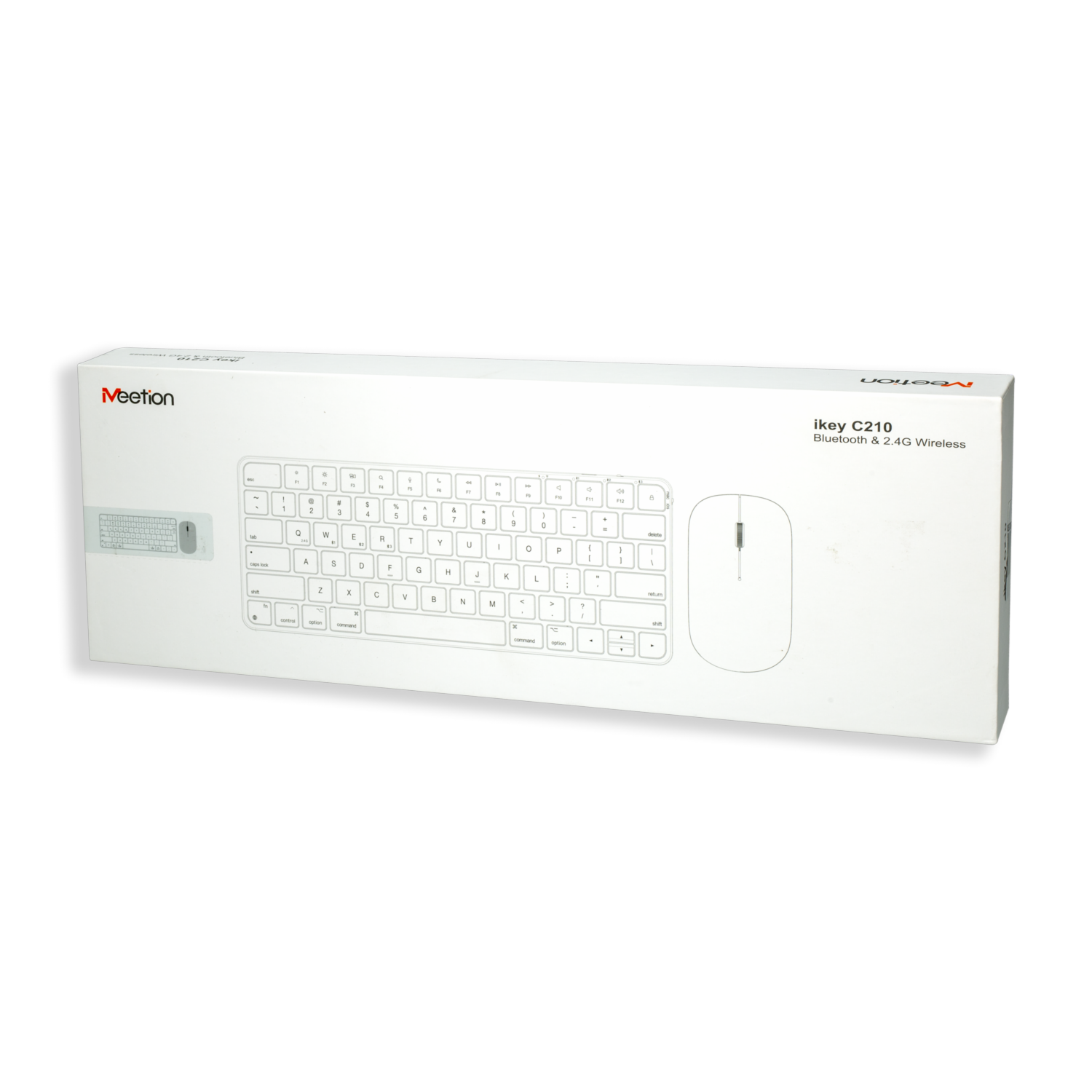 Teclado Y Mouse Slim C210 Blanco MEETION Bluetooth