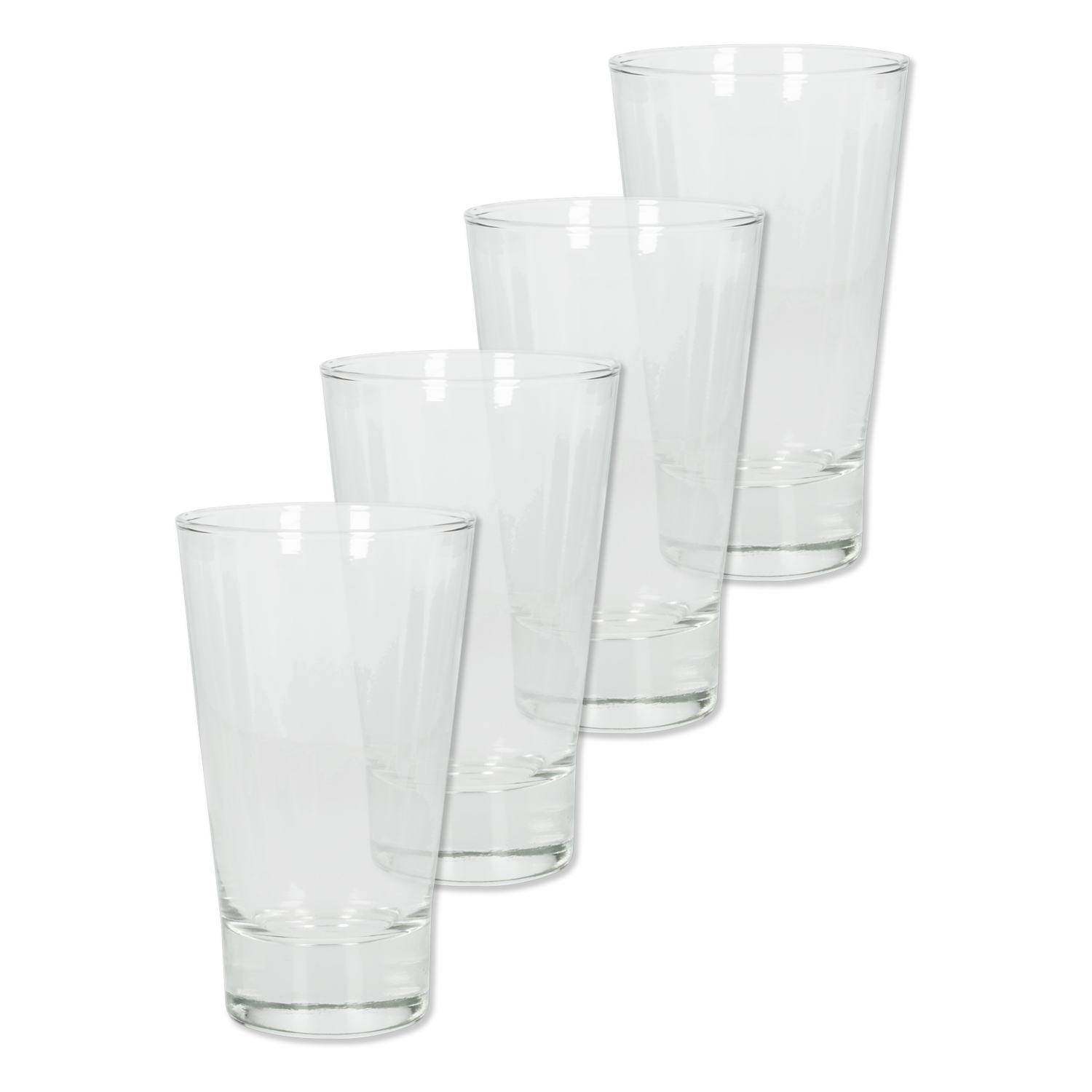 Set De Vasos London Bebidas 4  Piezas 394 Ml CRISTAR 0381EL4LIV