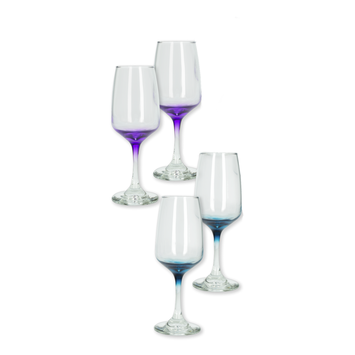 Set De Copas Vino Trentino 4  Piezas CRISTAR 5480CPCA4