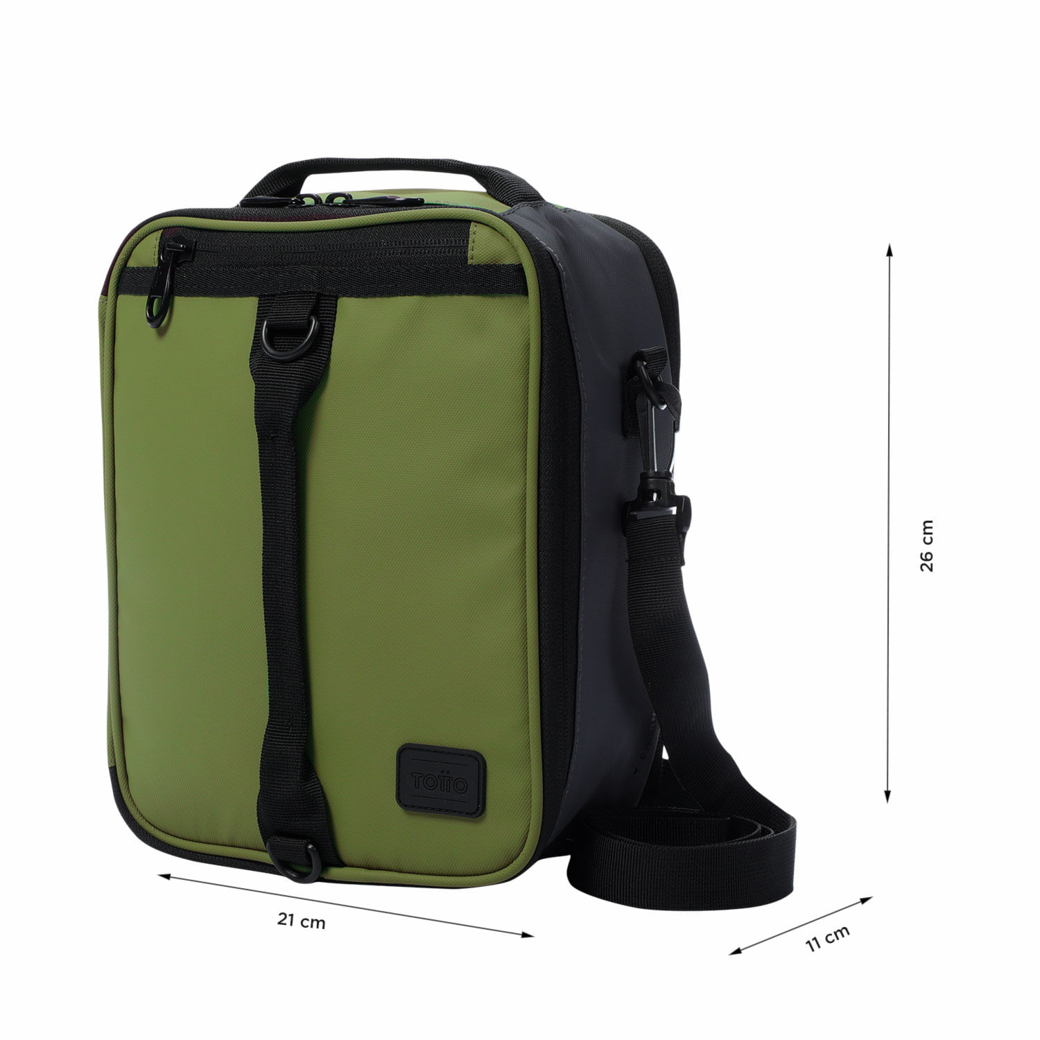 Lonchera Para Hombre Color Verde TOTTO Olikos