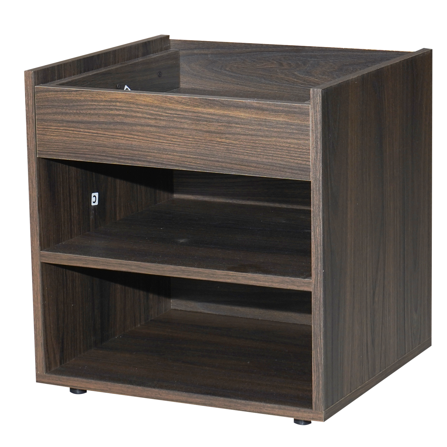Mesa De Noche Alba Nogal Europeo RTA MDF