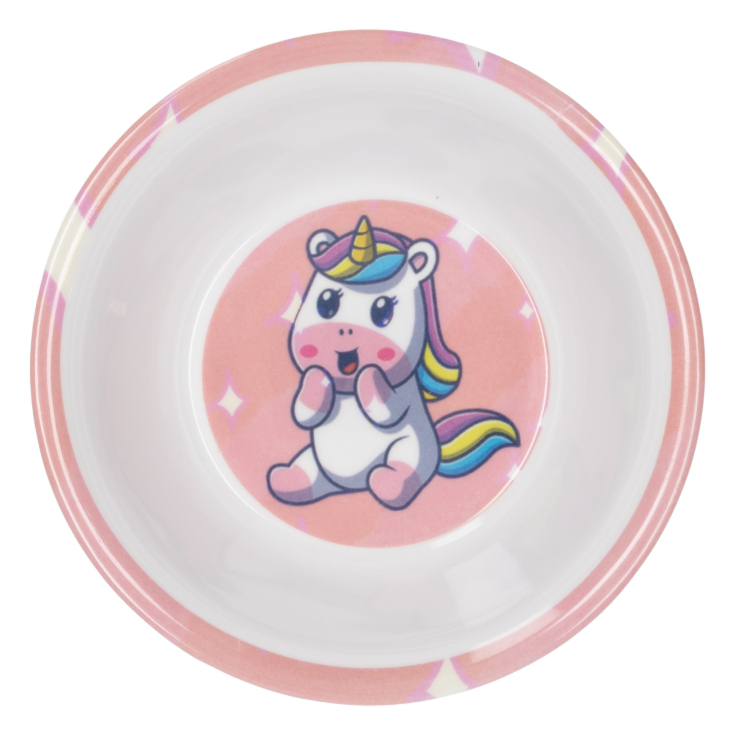 Plato Infantil Sopero Diseño Unicornio VAJILLAS SABANA 15 Cm