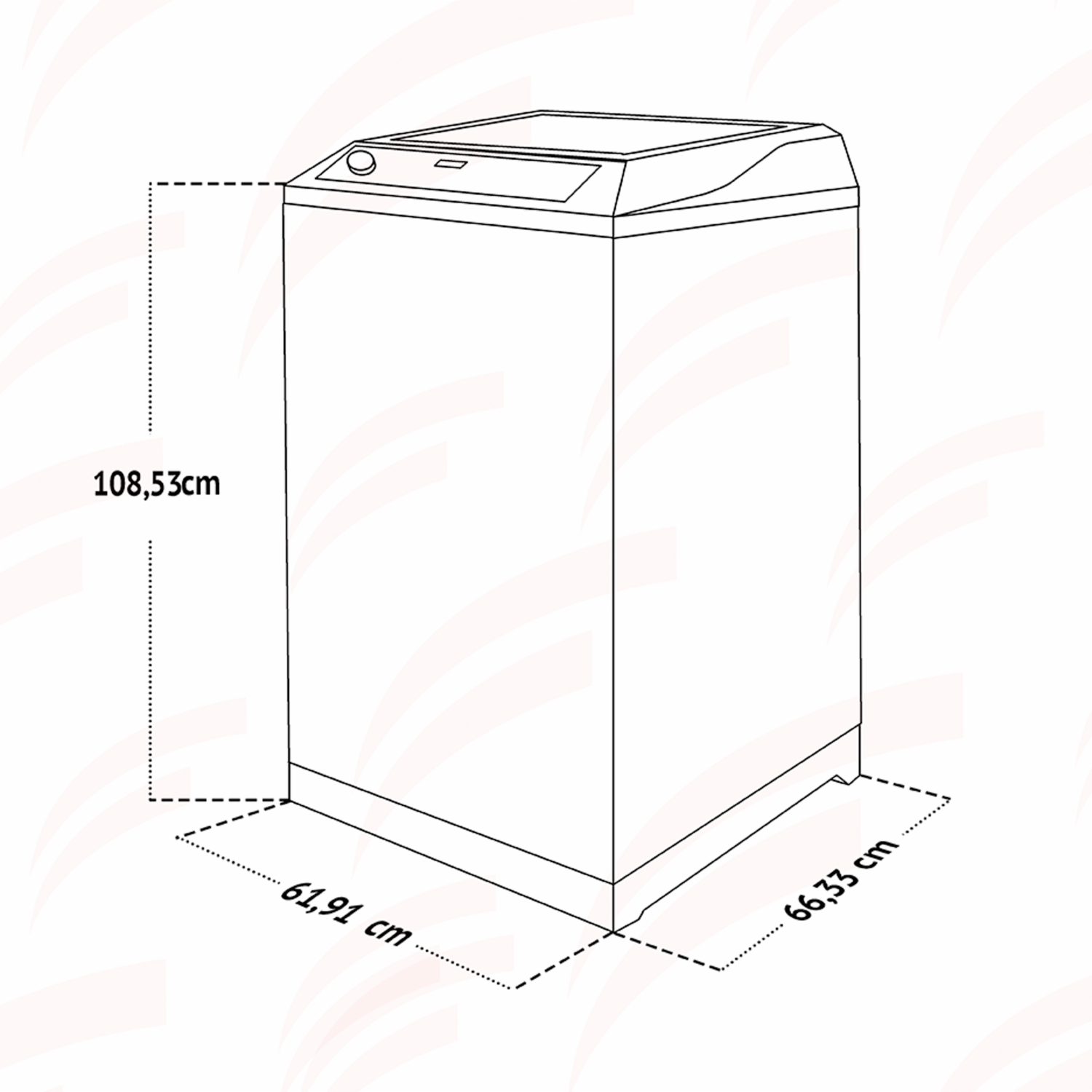Lavadora De Ropa Xper Eco WW19LTAHLA WHIRLPOOL 19 Kilos