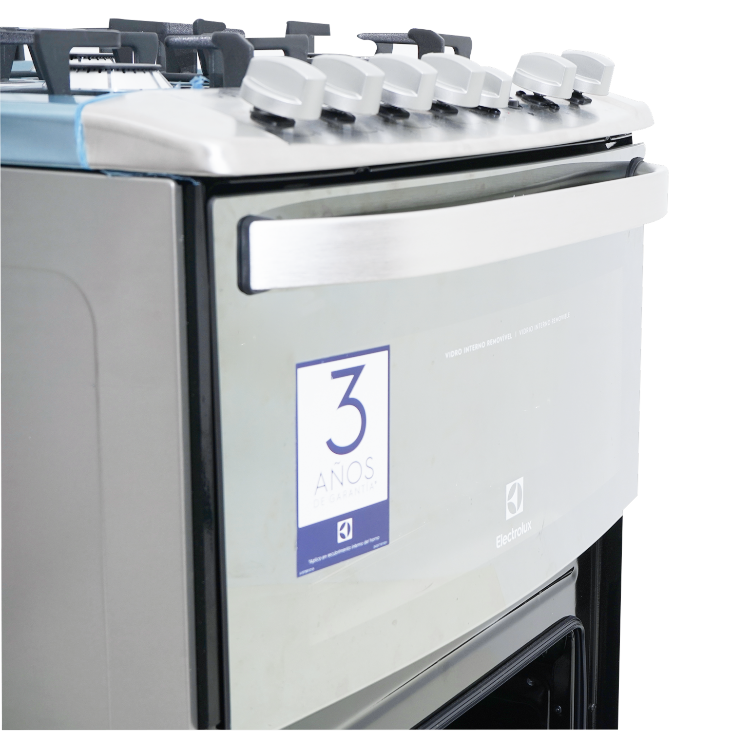 Cocina A  Gas Doble Horno Dual 56DXQ-CL ELECTROLUX 4 Quemadores