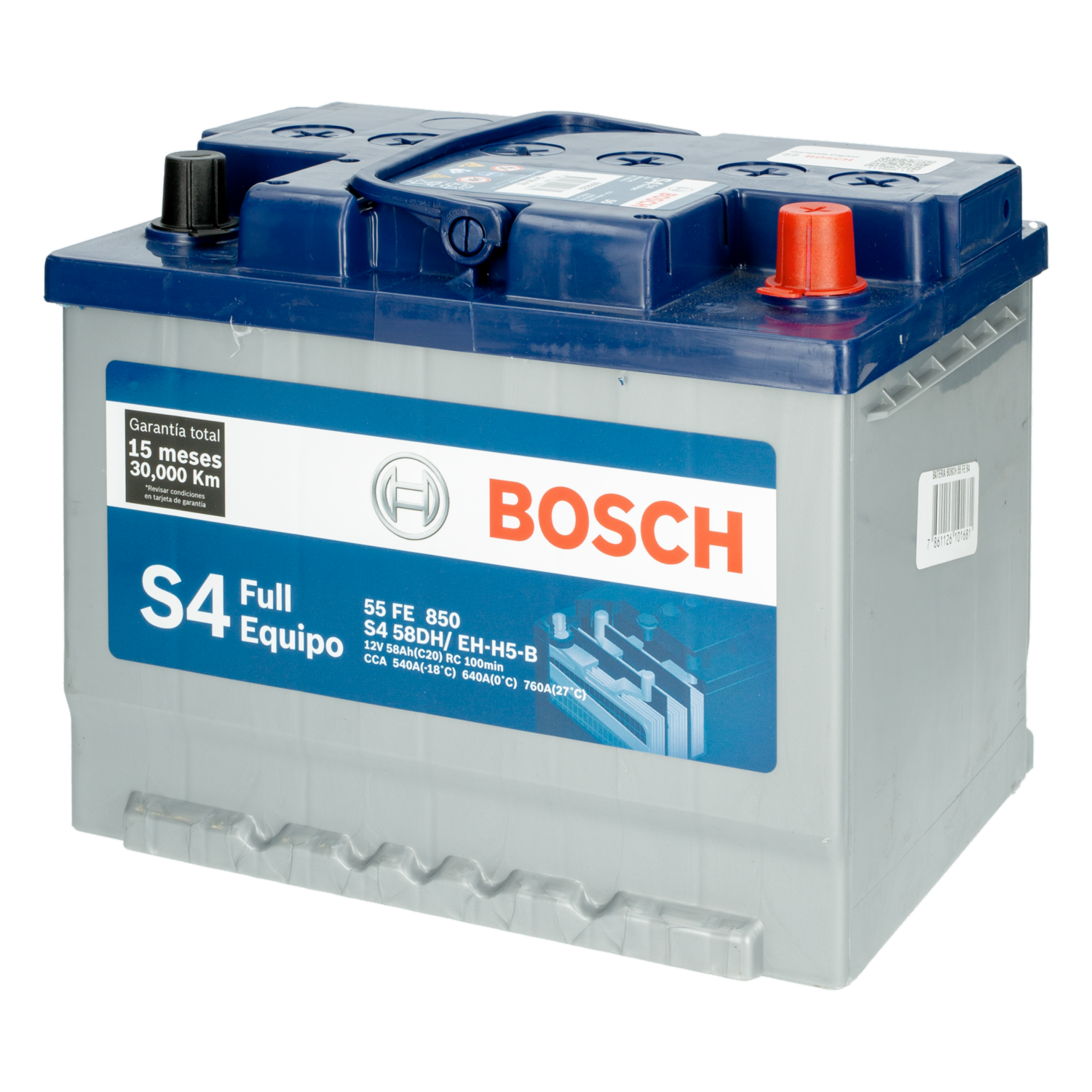 Batería Para Auto Full Equipo S4 BOSCH 55 FE