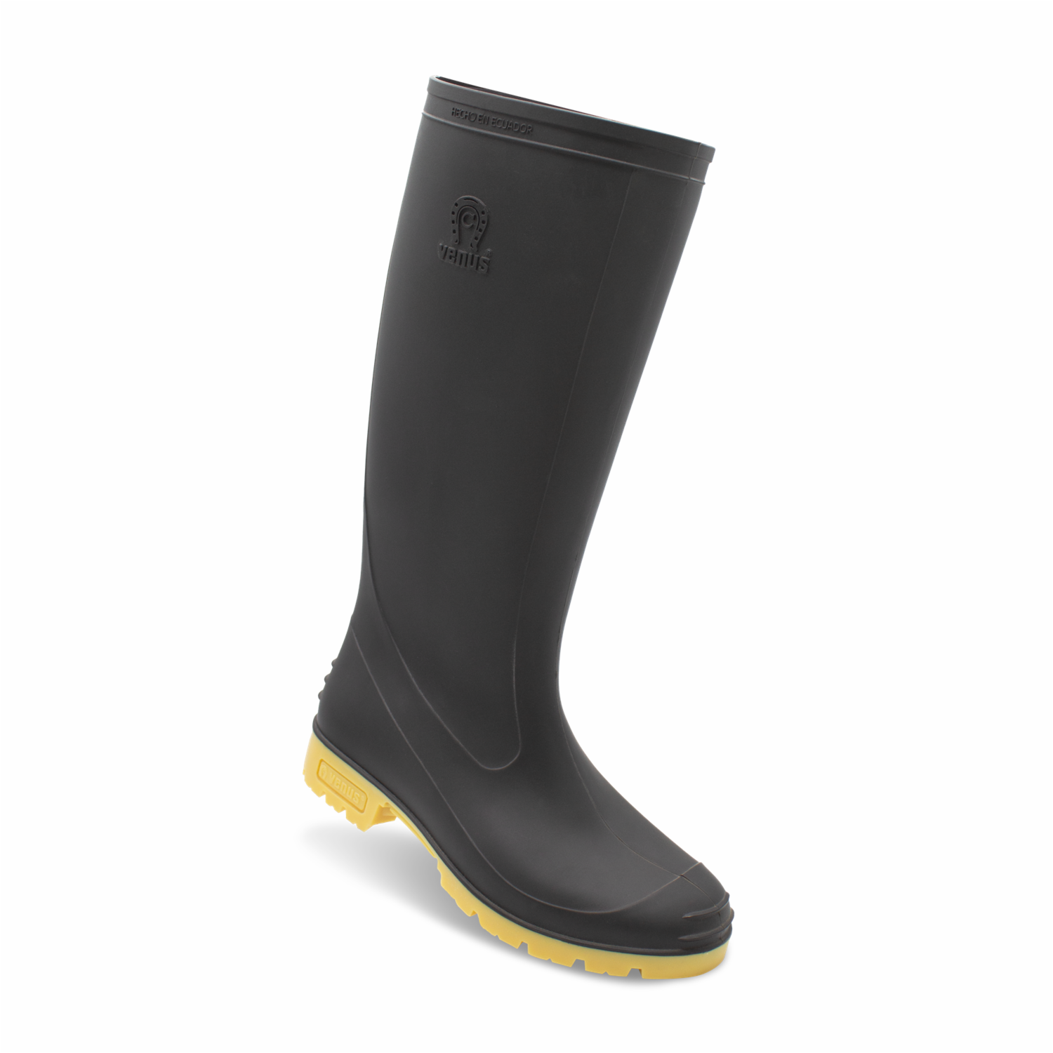Bota De Caucho Impermeable Agrícola Llanera Sin Media VENUS Talla 44