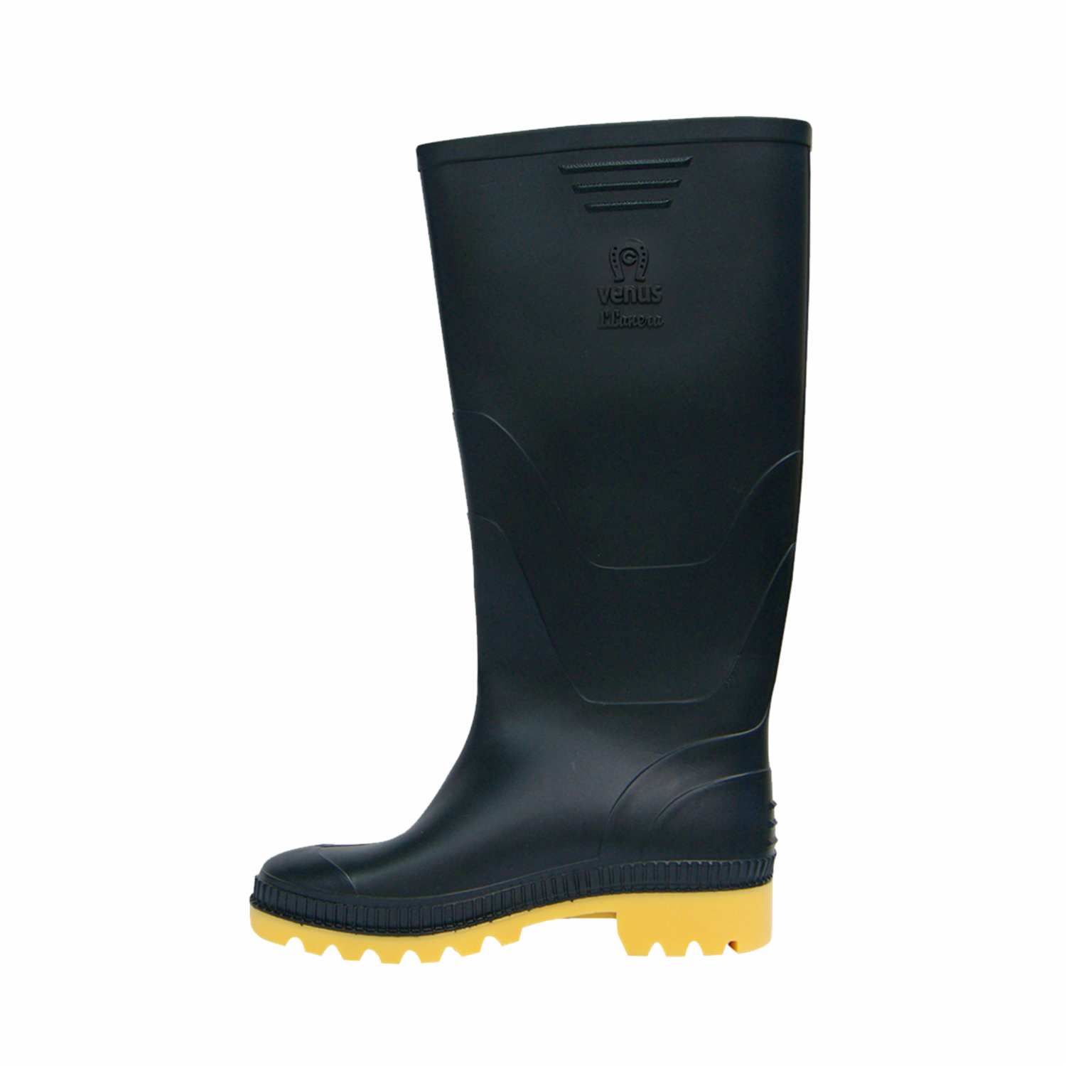 Bota De Caucho Impermeable Agrícola Llanera Sin Media VENUS Talla 44