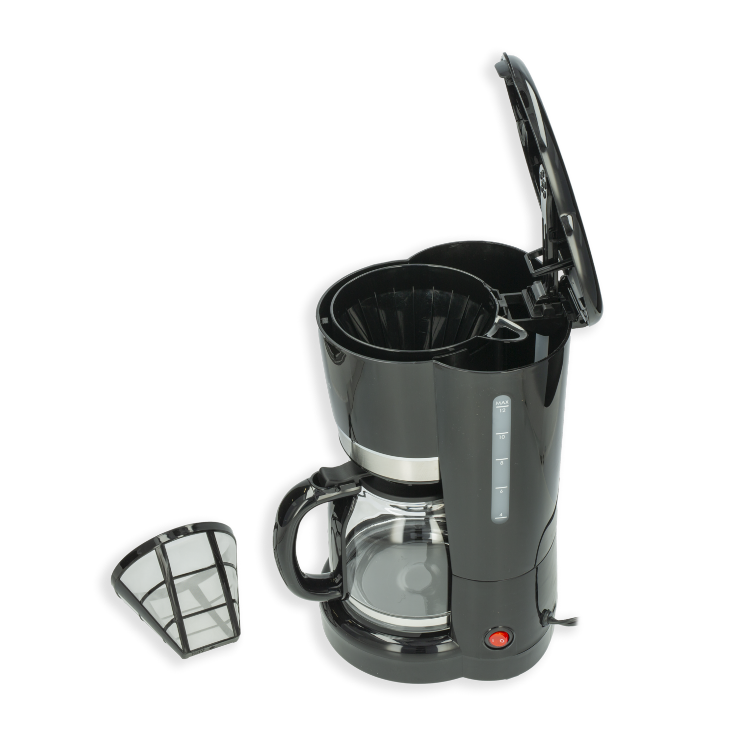 Cafetera Filtro Cónico DIS-09101004B ENGY 12 Tazas