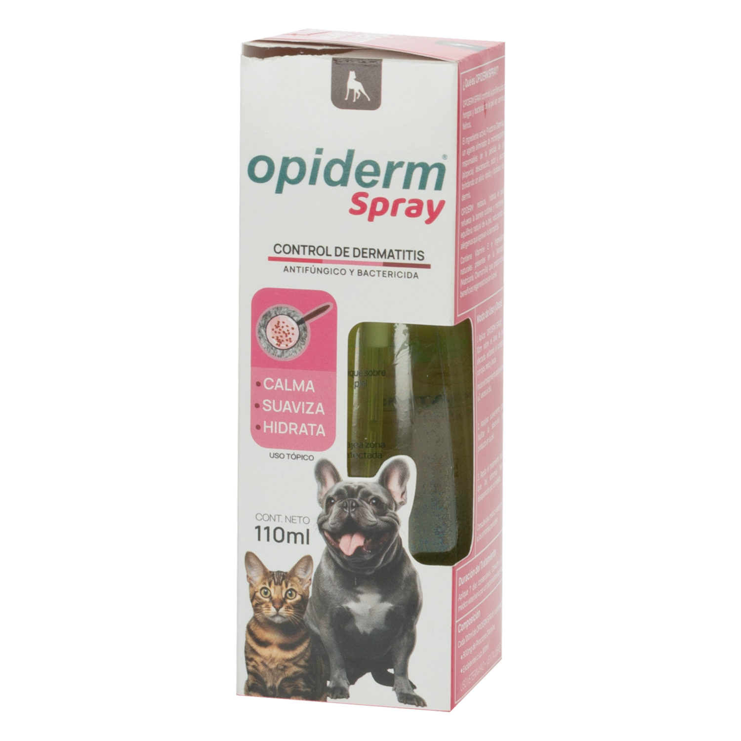 Bactericida Antifúngico Para Mascotas Control Dermatitis COVET 110 Ml