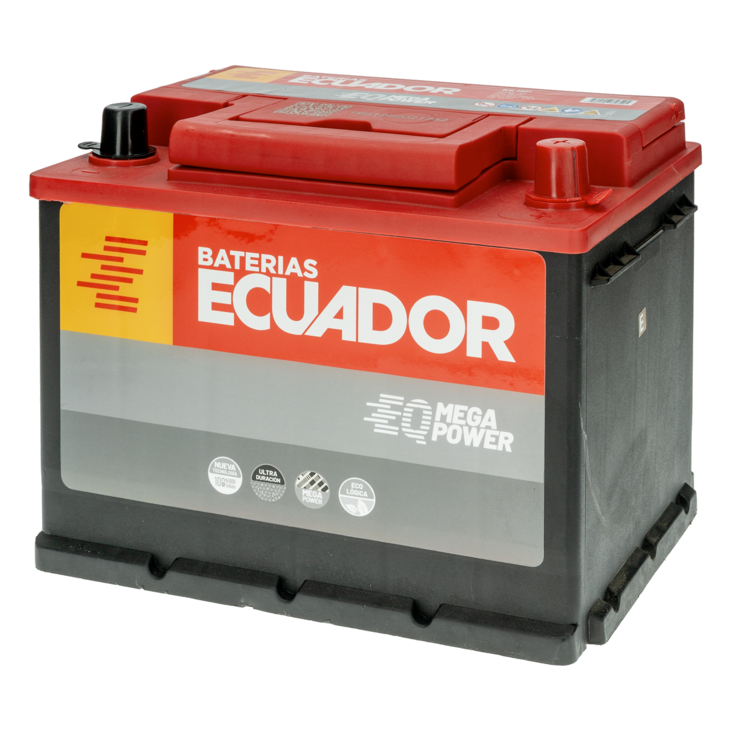 Batería Para Auto E5 Mega Power BATERÍAS ECUADOR 55 MP