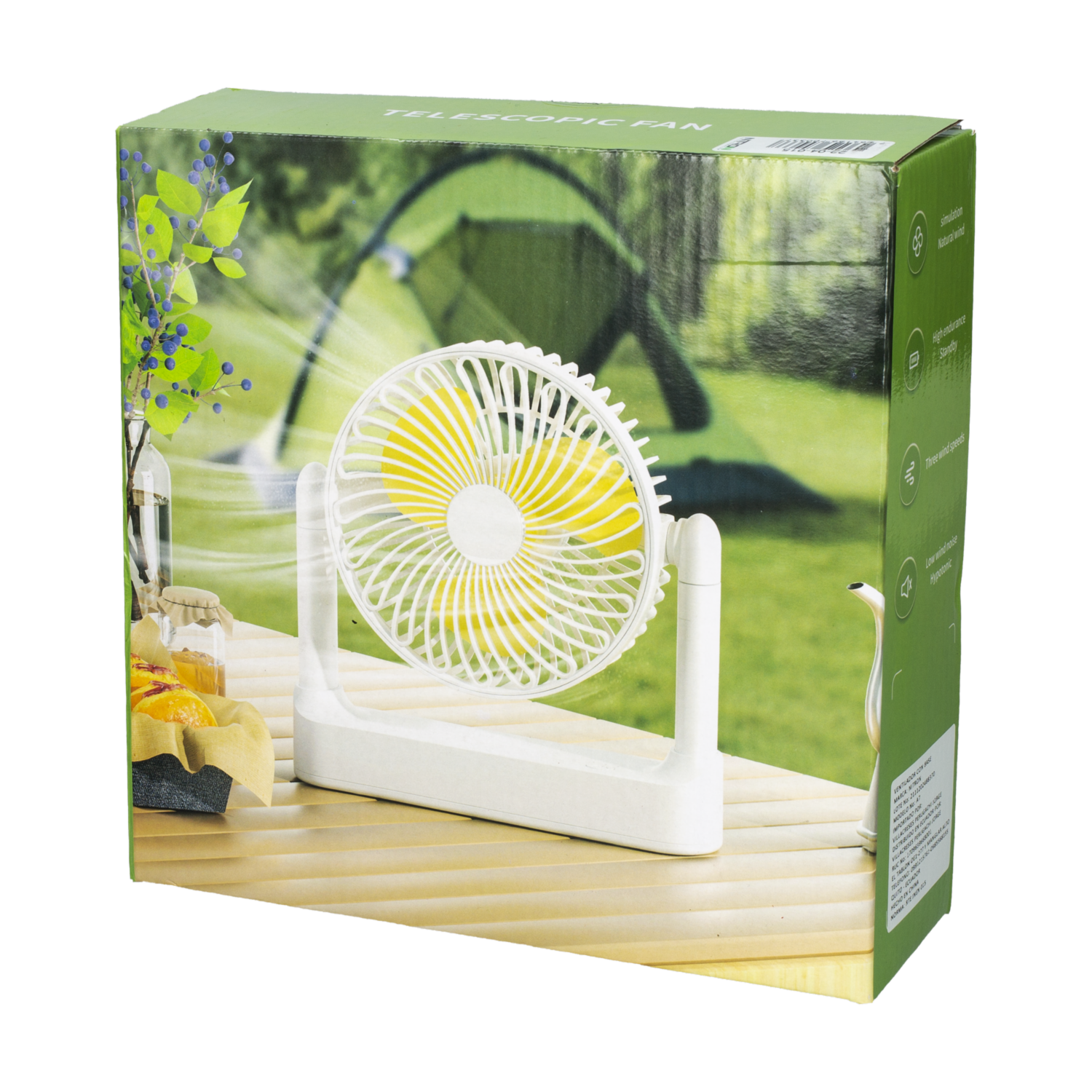 Mini Ventilador Plegable Y Recargable NITRON A7