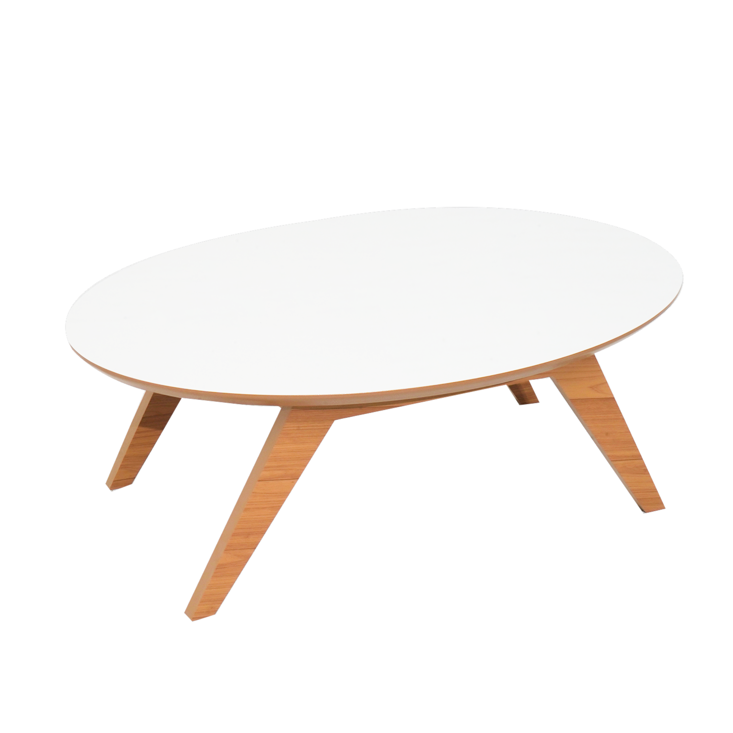 Mesa De Centro Freijo Con Blanco Modelo Tb34 Jw DALLA COSTA Mdf