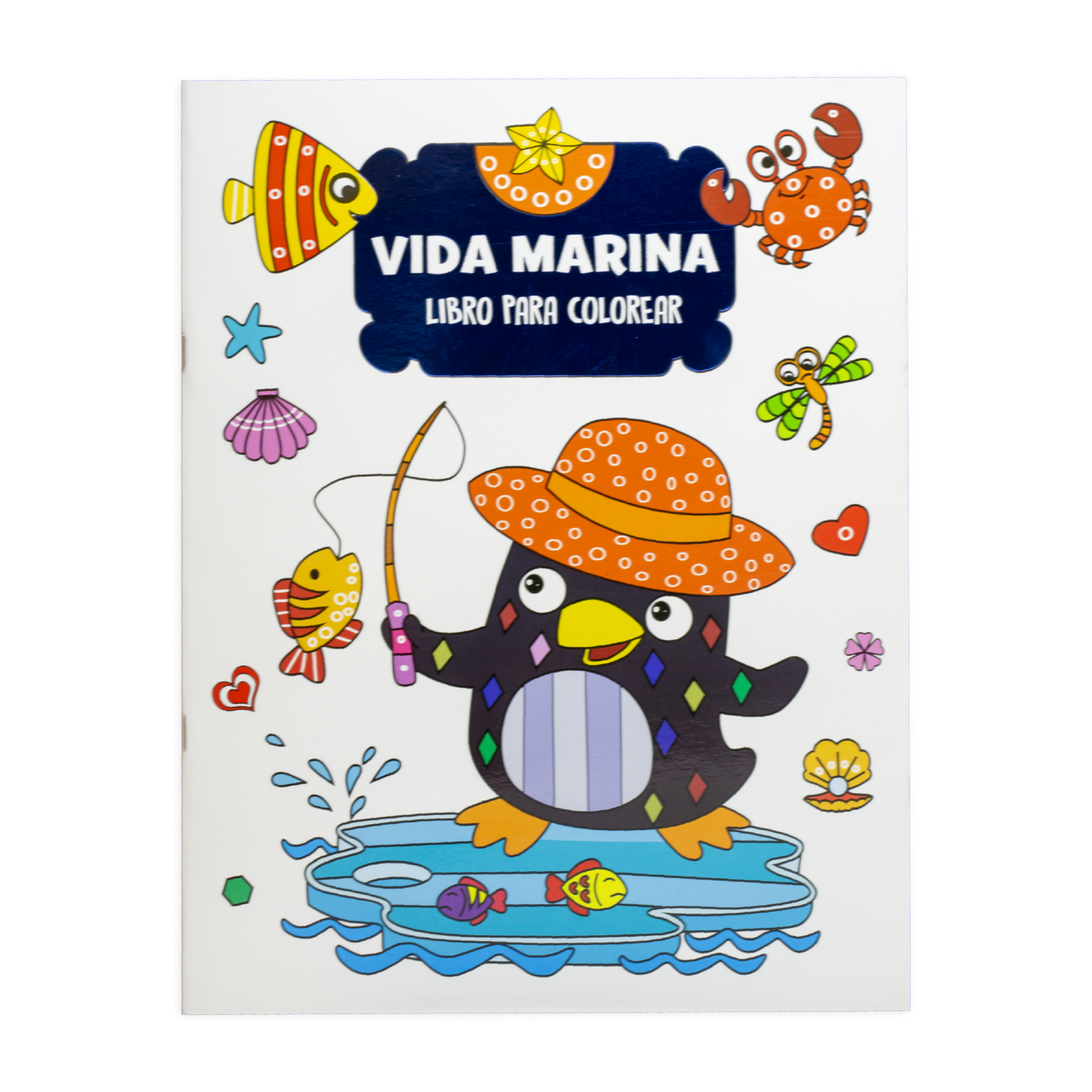 Libro De Colorear Spanish Kids Foil Animales VISION ST 32 Páginas ...