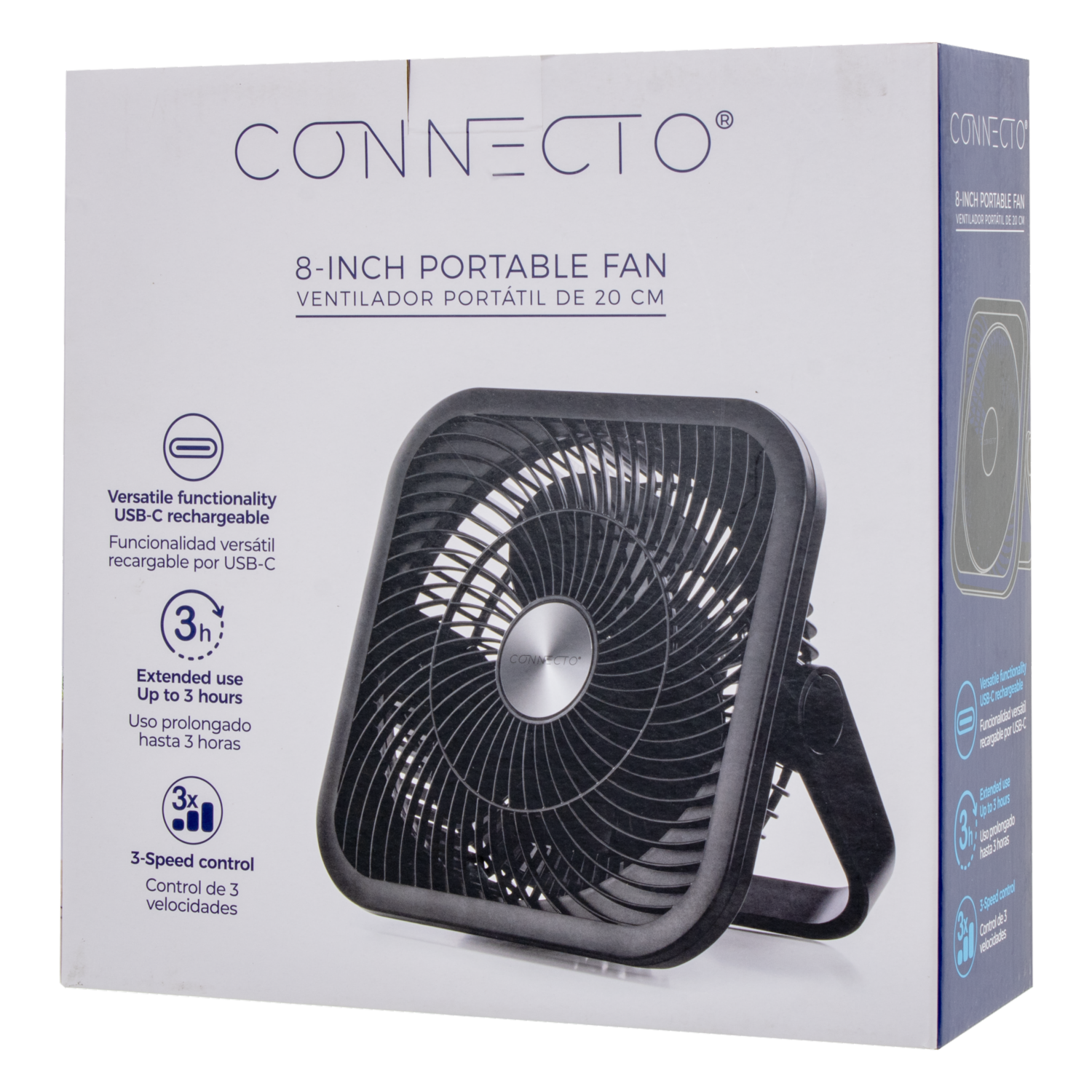 Ventilador Portátil CONNECTO CVT-009B