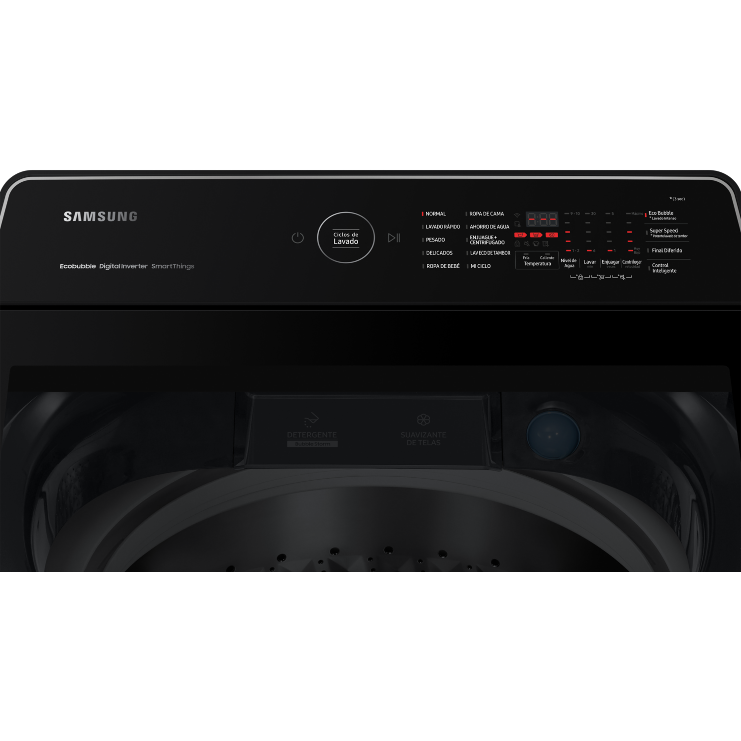 Lavadora De Ropa Top Load WA21CG6746BDAP SAMSUNG 21 Kilos