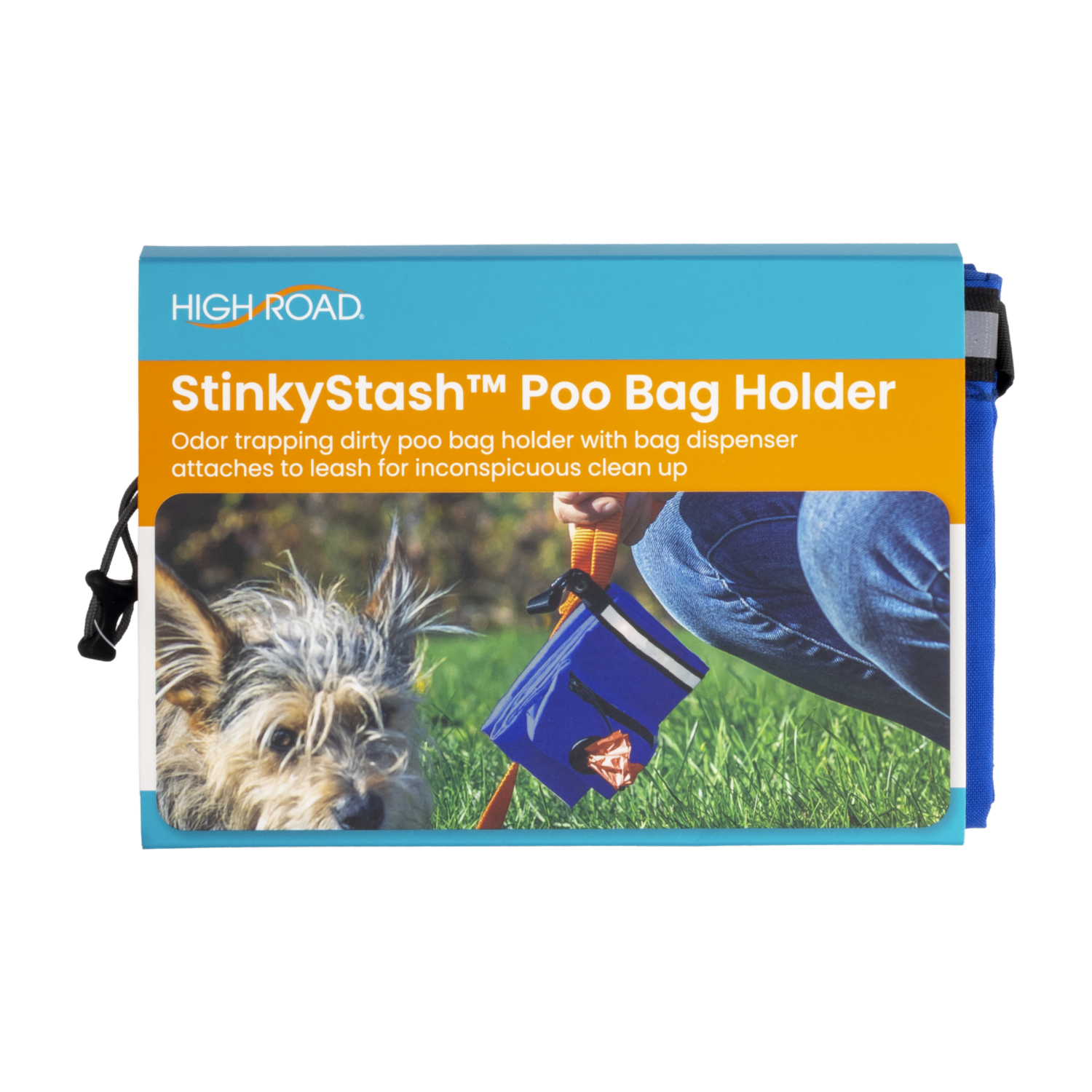 Bolsa Para Basura De Mascotas HIGH ROAD Azul