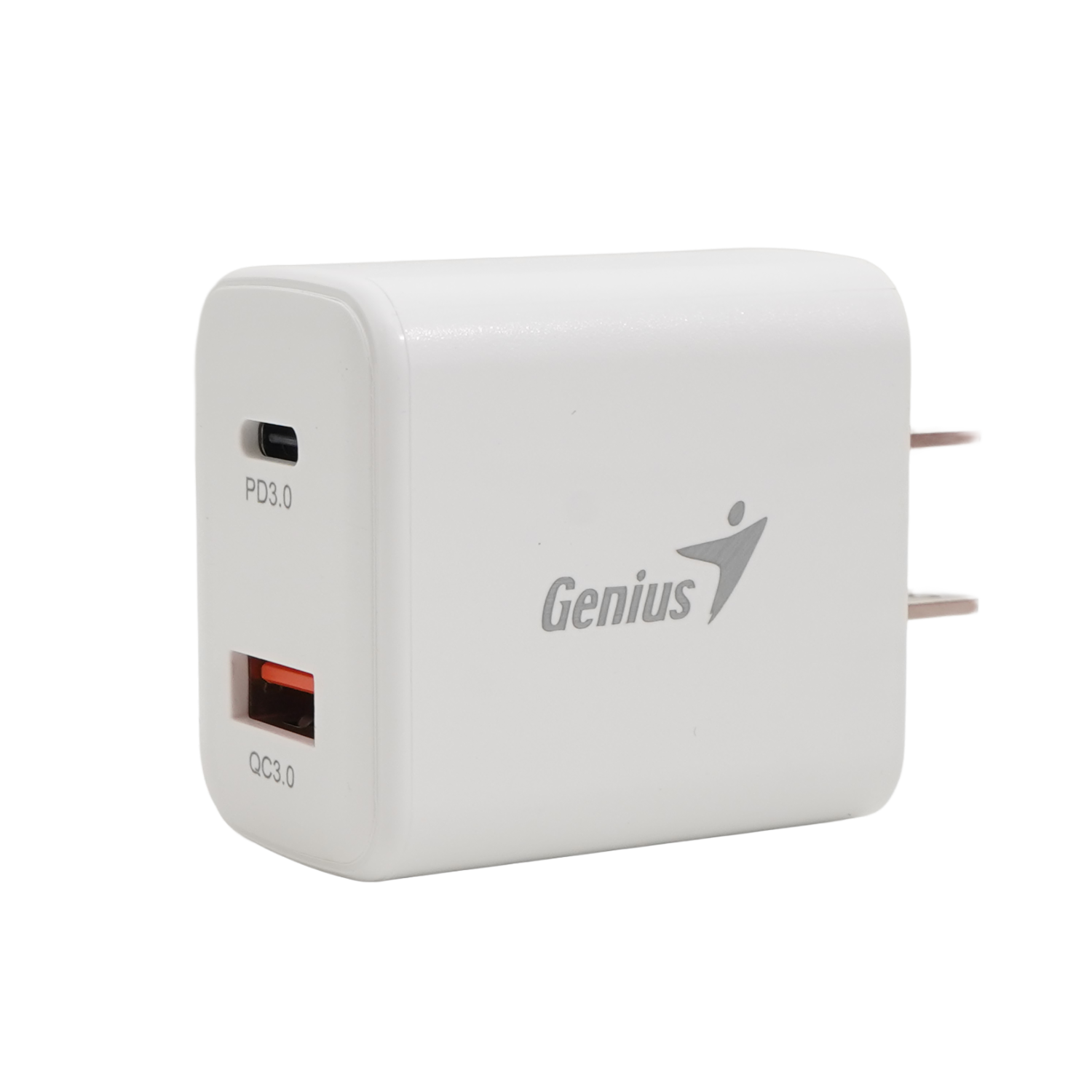 Cargador Carga Rápida 2 Puertos GENIUS 20 Wats