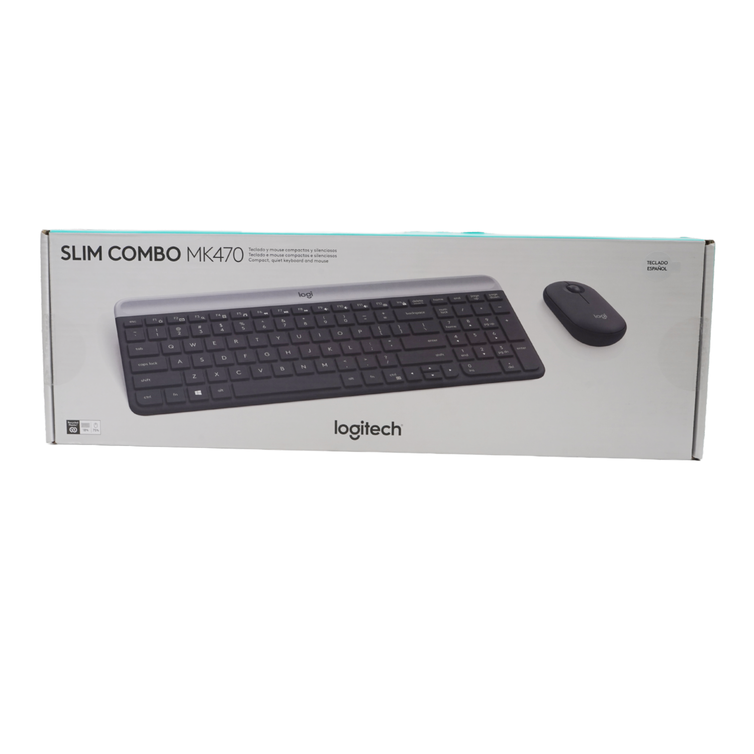 Teclado Y Mouse MK470 Slim Graphite LOGITECH Wireless