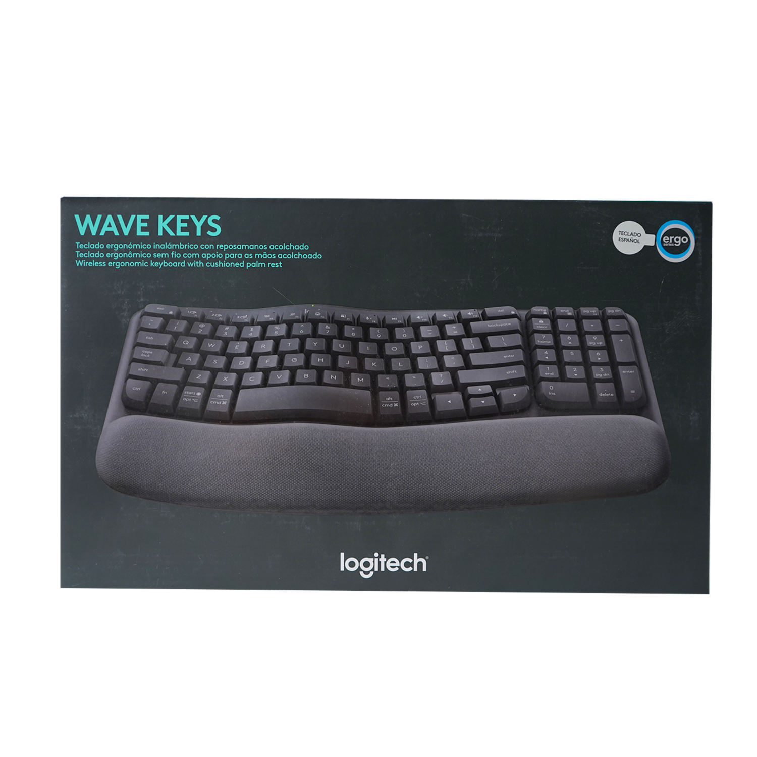Teclado Wave Ergonomico LOGITECH Wireless