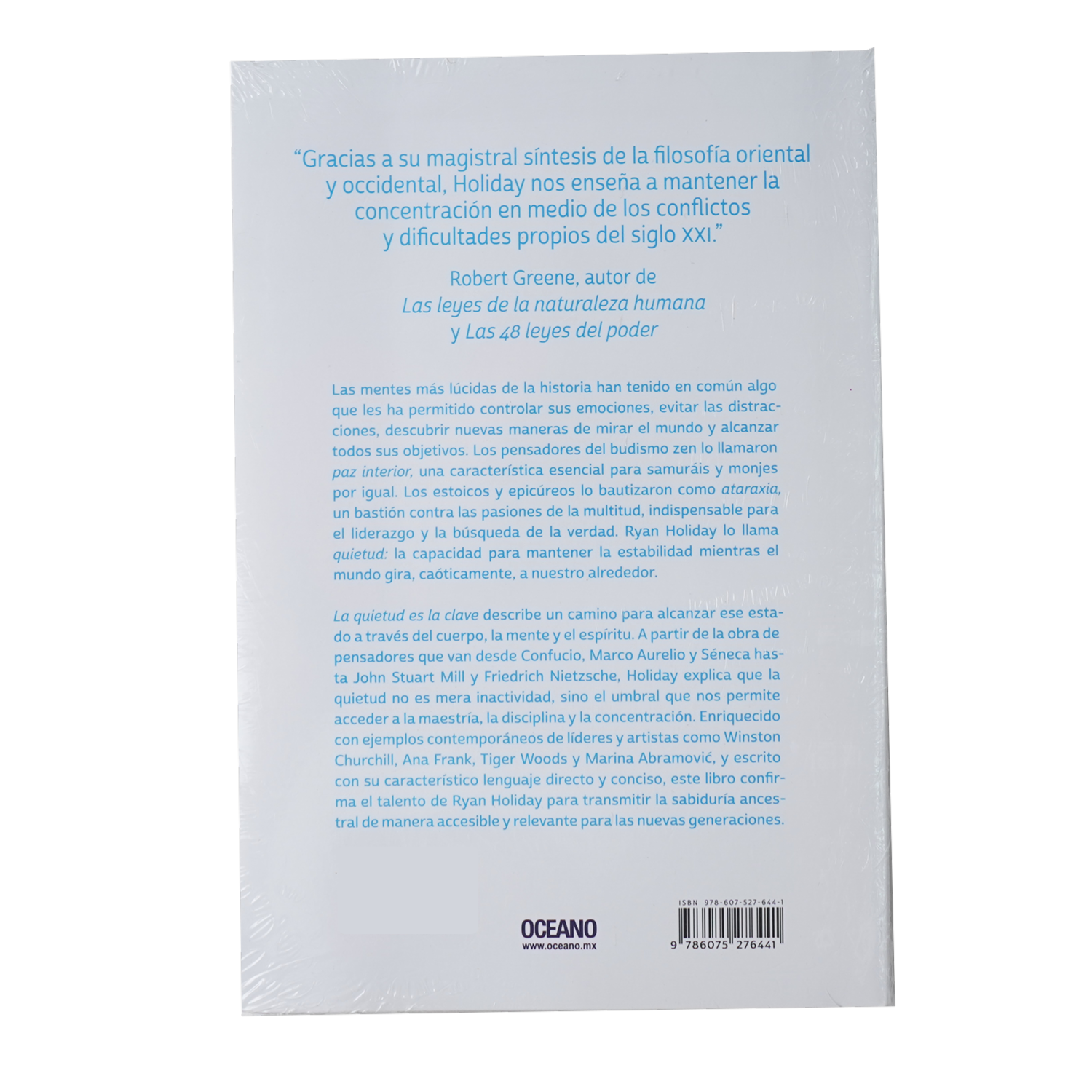 Libro La Quietud Es La Clave OCEANO 158 Páginas