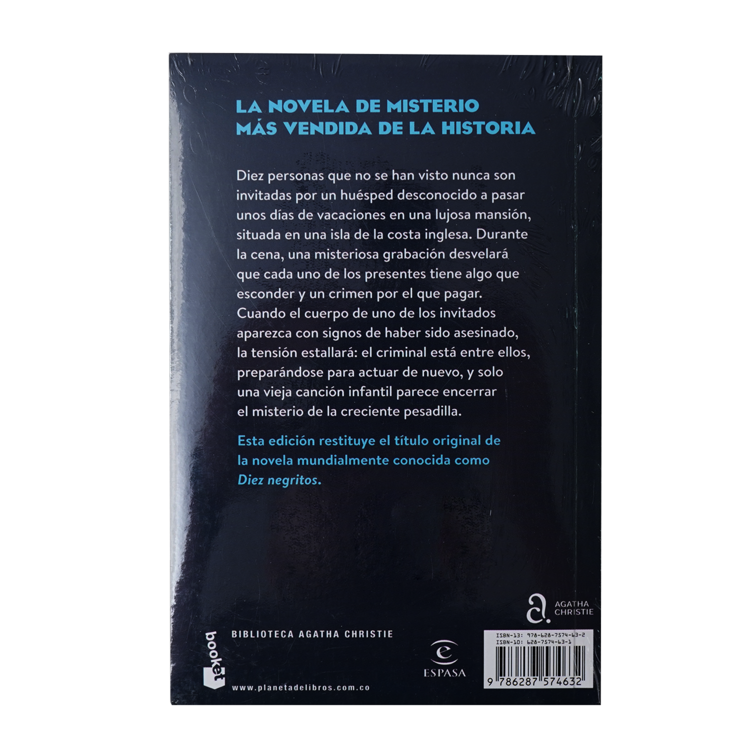 Libro Y No Quedo Ninguno BOOKET 246 Páginas