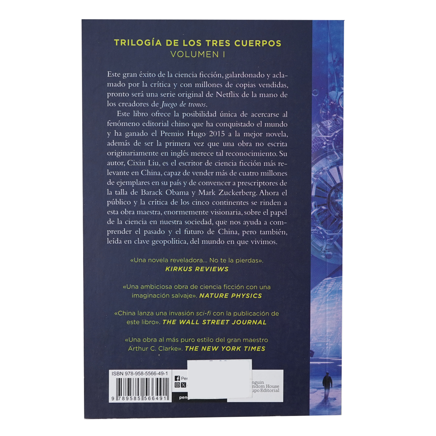 Libro El Problema De Los Tres Cuerpos EDICIONES B 405 Páginas