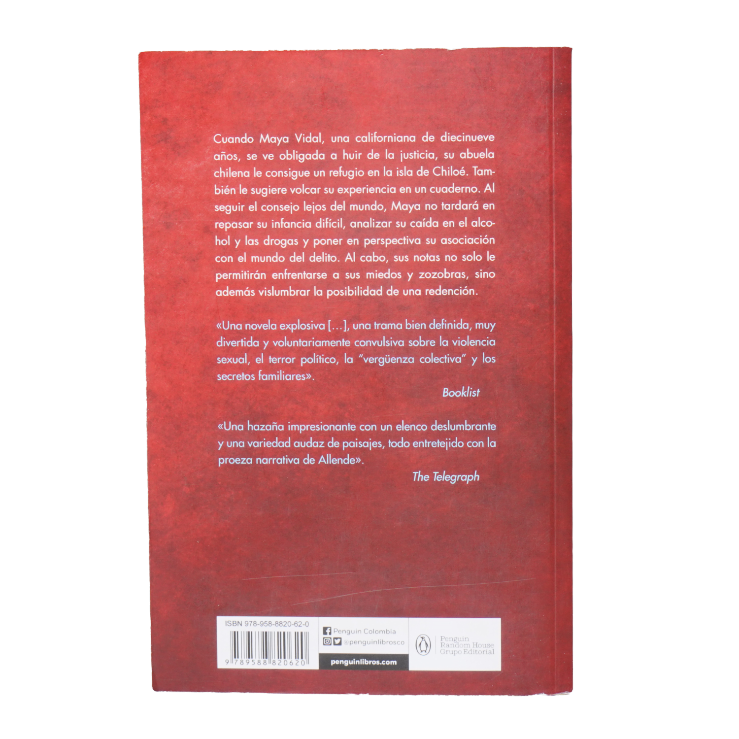 Libro El Cuaderno De Maya DEBOLSILLO 442 Páginas