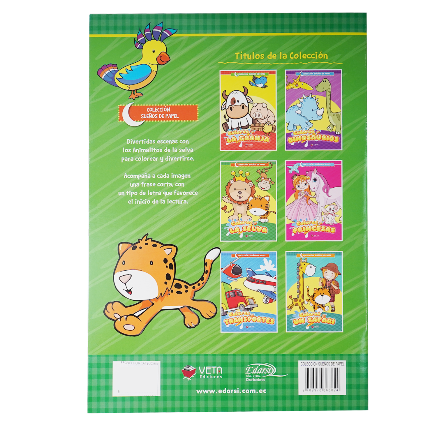 Libro Col.Sueños De Papel 6 Títulos VETA EDICIONES 10 Páginas