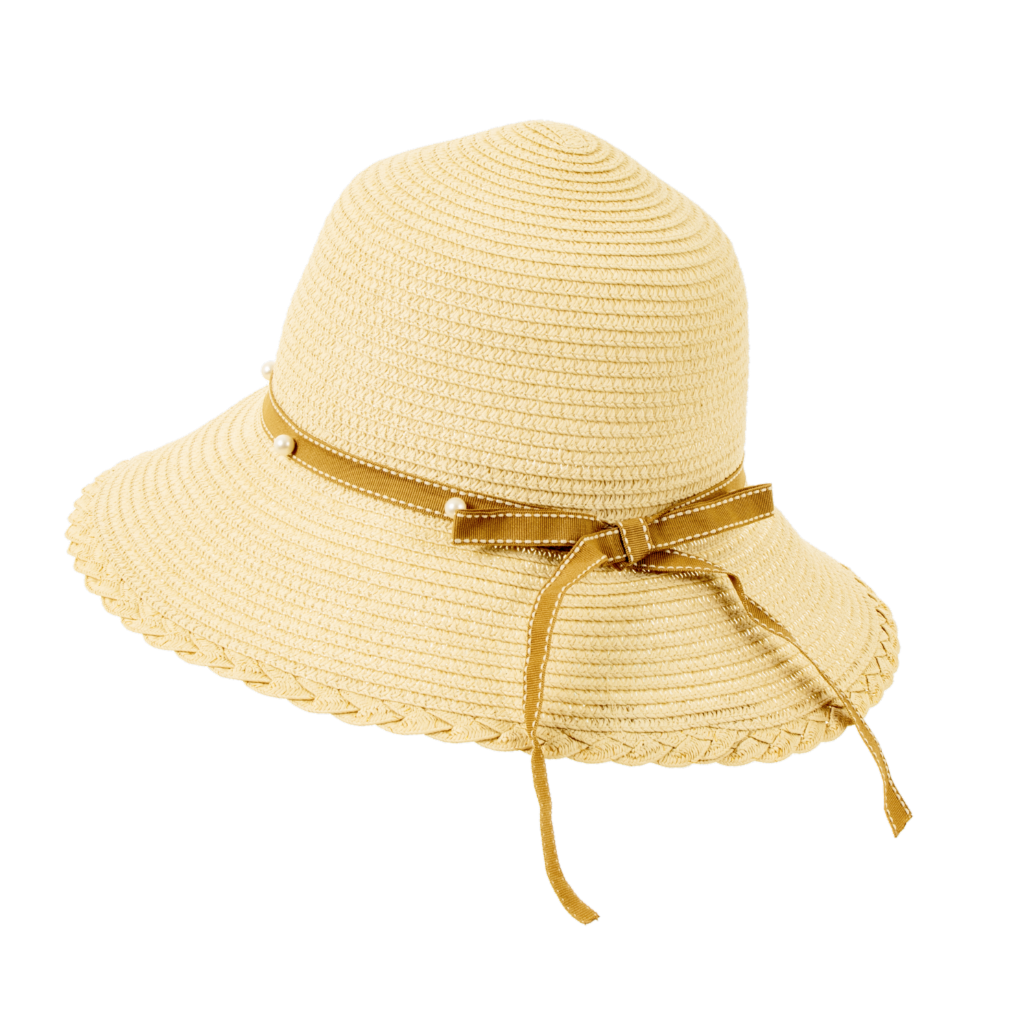 Sombrero De Playa Con Lazo NARSY CHIC