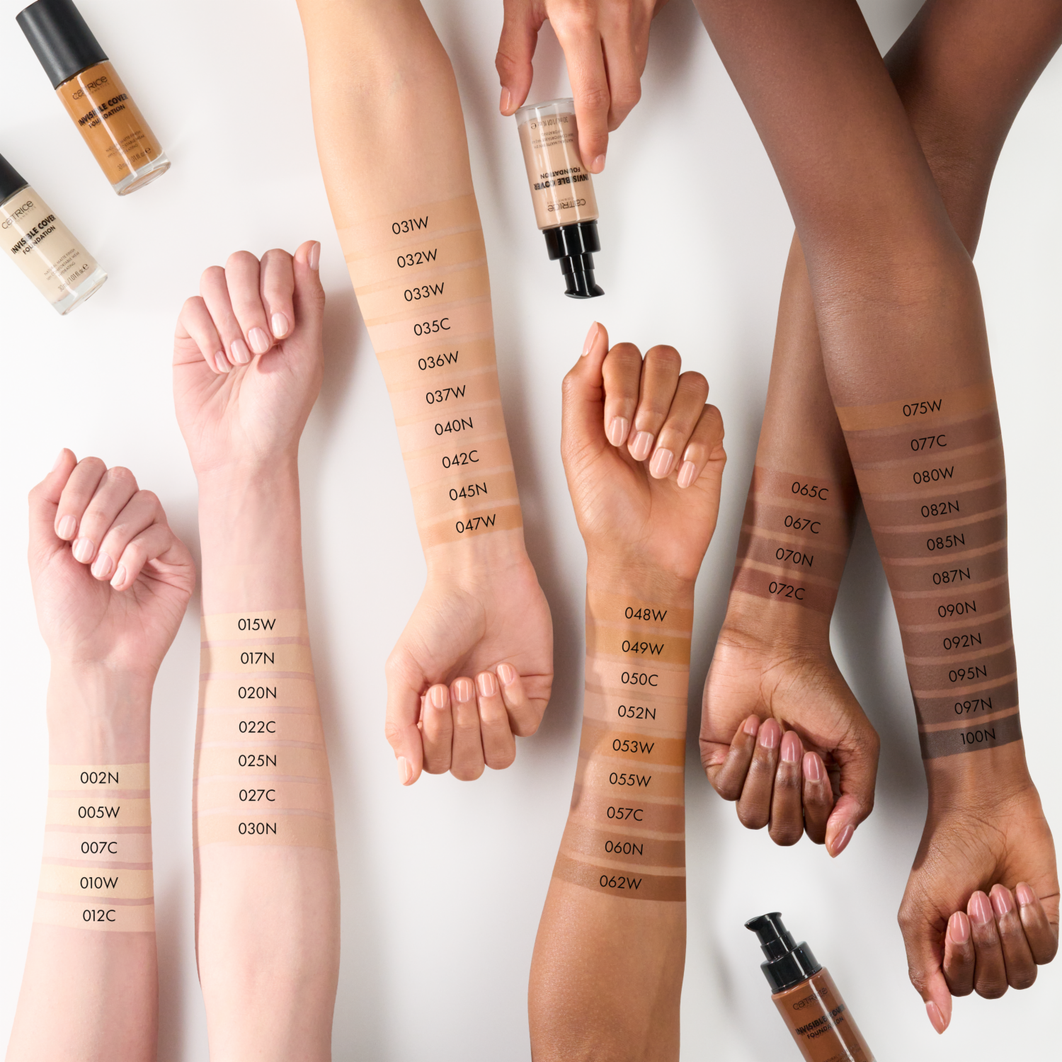 Base De Maquillaje Invisible Cover Foundation CATRICE