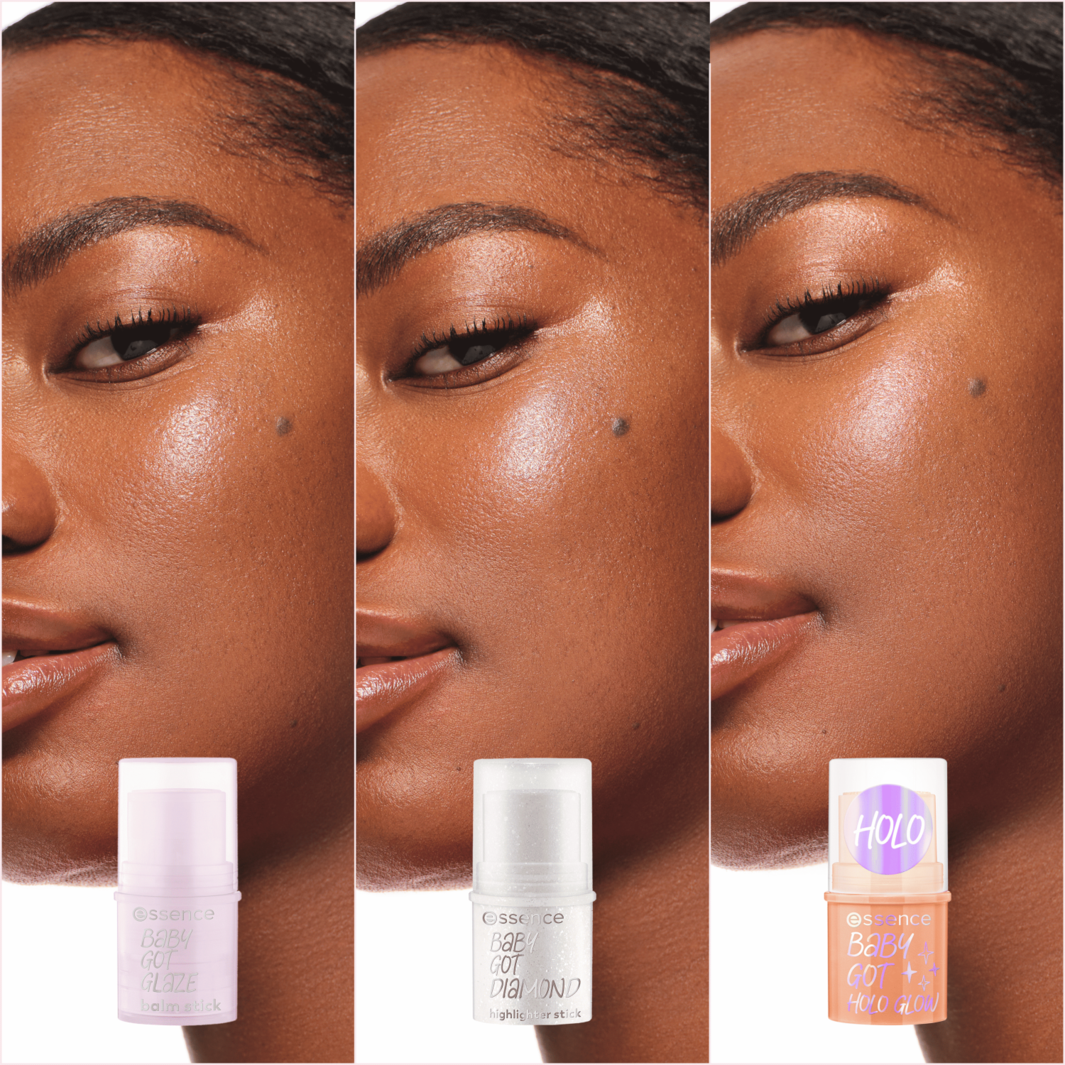 Iluminador En Barra Baby Got Holo Glow ESSENCE 5 G