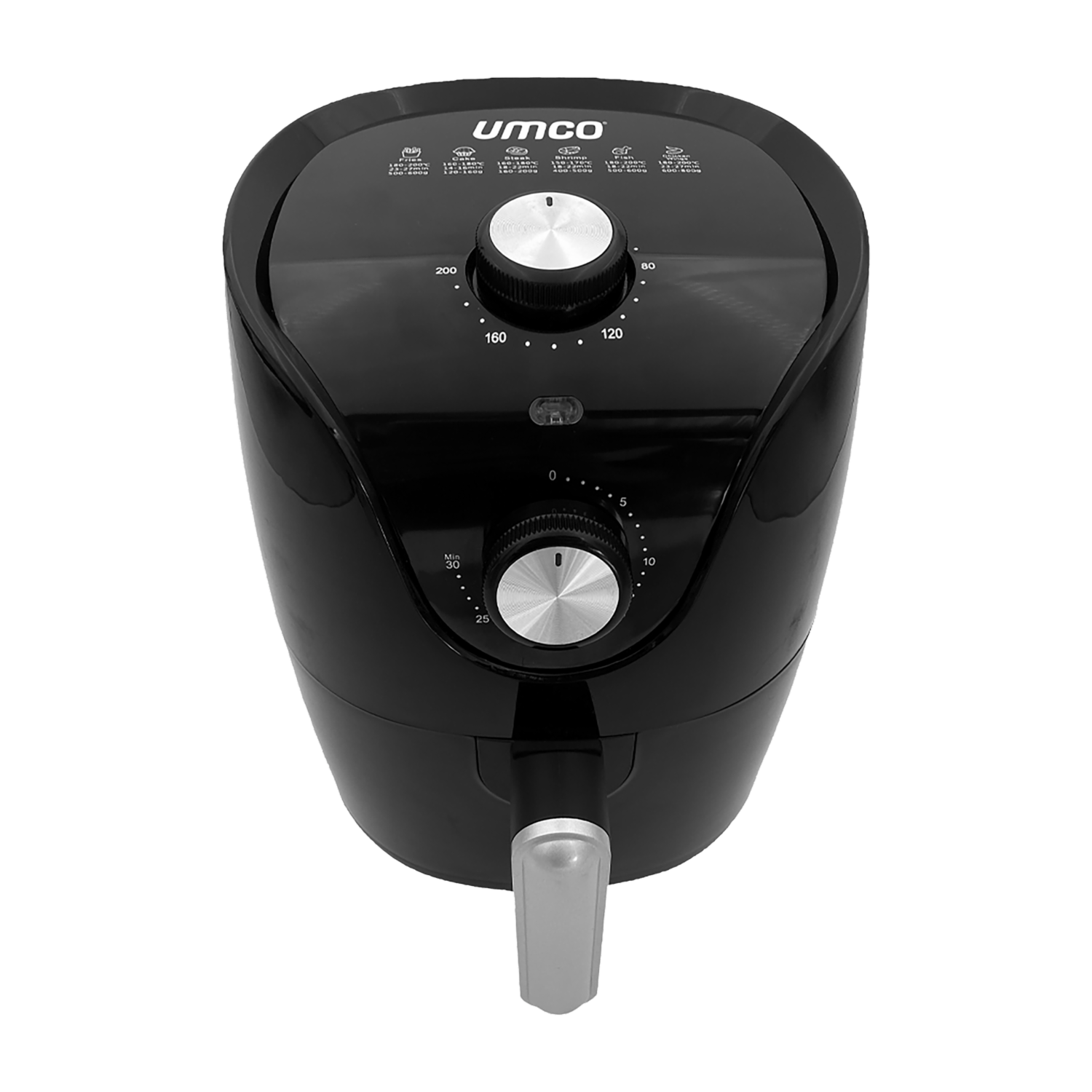 Air Fryer 1200 Watts Manual 6130 UMCO 2,3 Litros