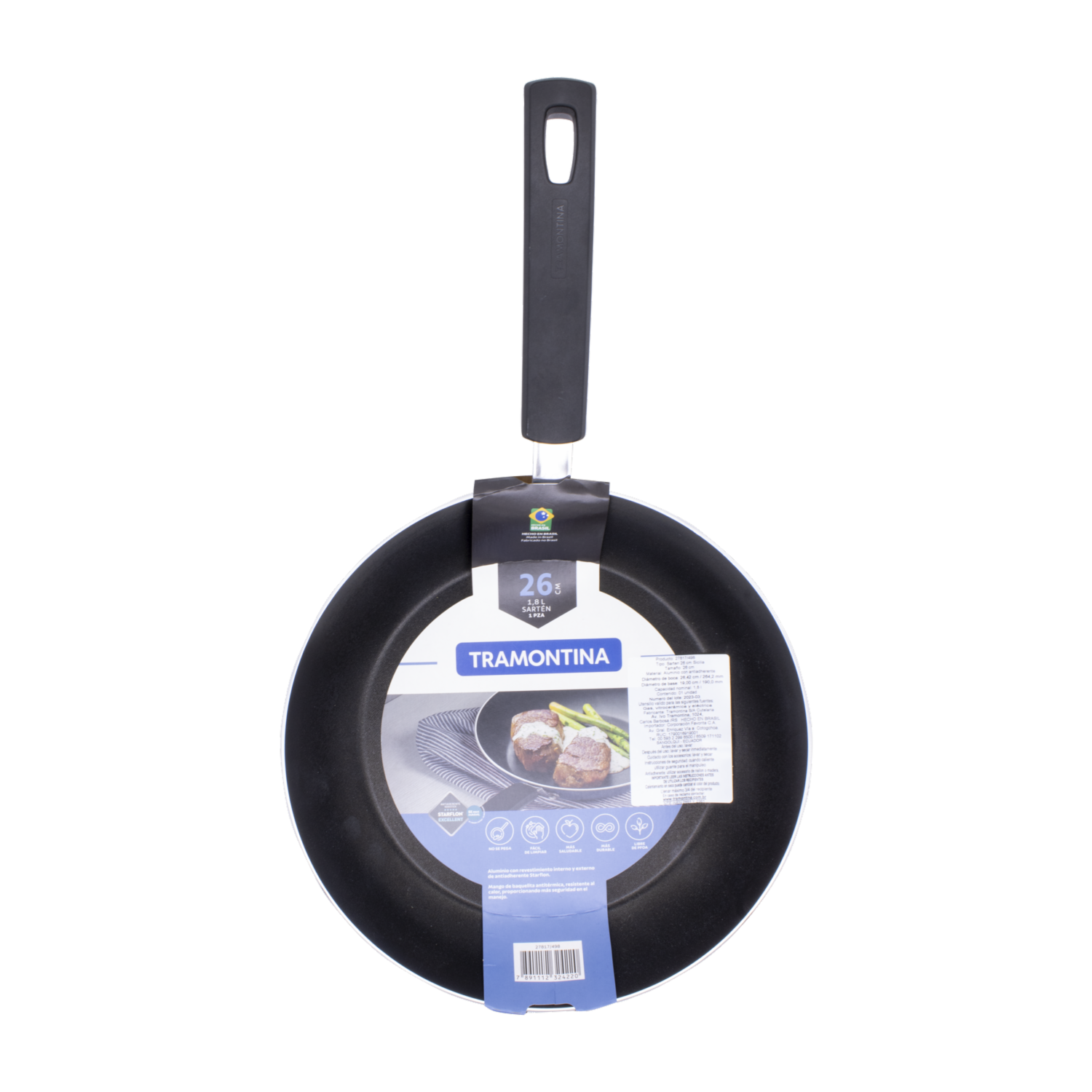 Sarten Modelo Sicilia TRAMONTINA 26 Cm