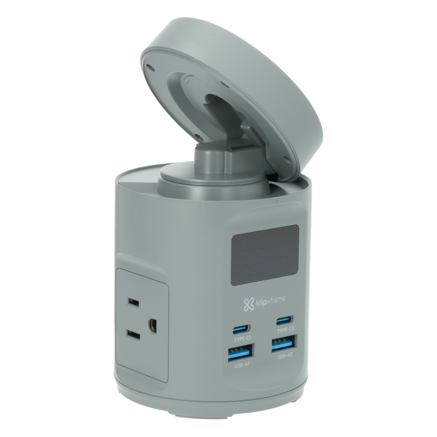 Estación De Carga Inalámbrica 7 In 1 Power Strip Display KLIPXTREME 65 W