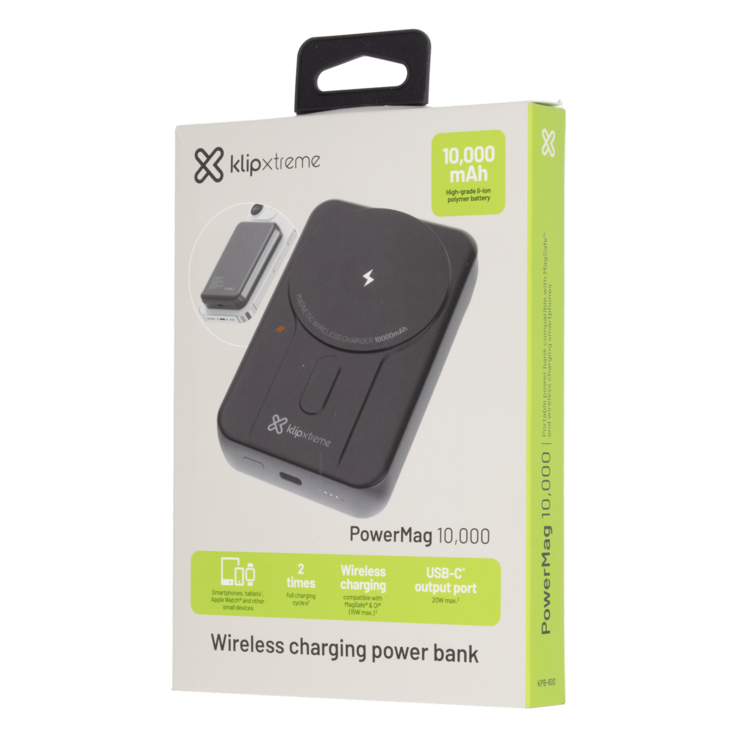 Power Bank Magnético Usb-C KLIPXTREME 10000 mAh