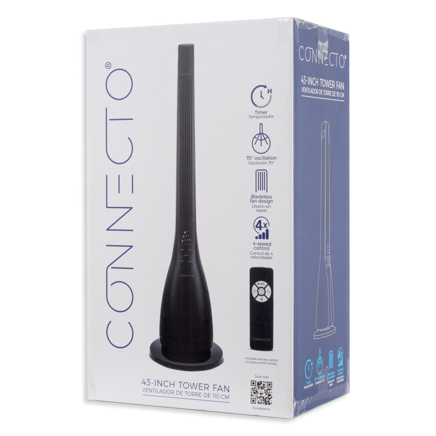 Ventilador De Torre CONNECTO CVT-001B