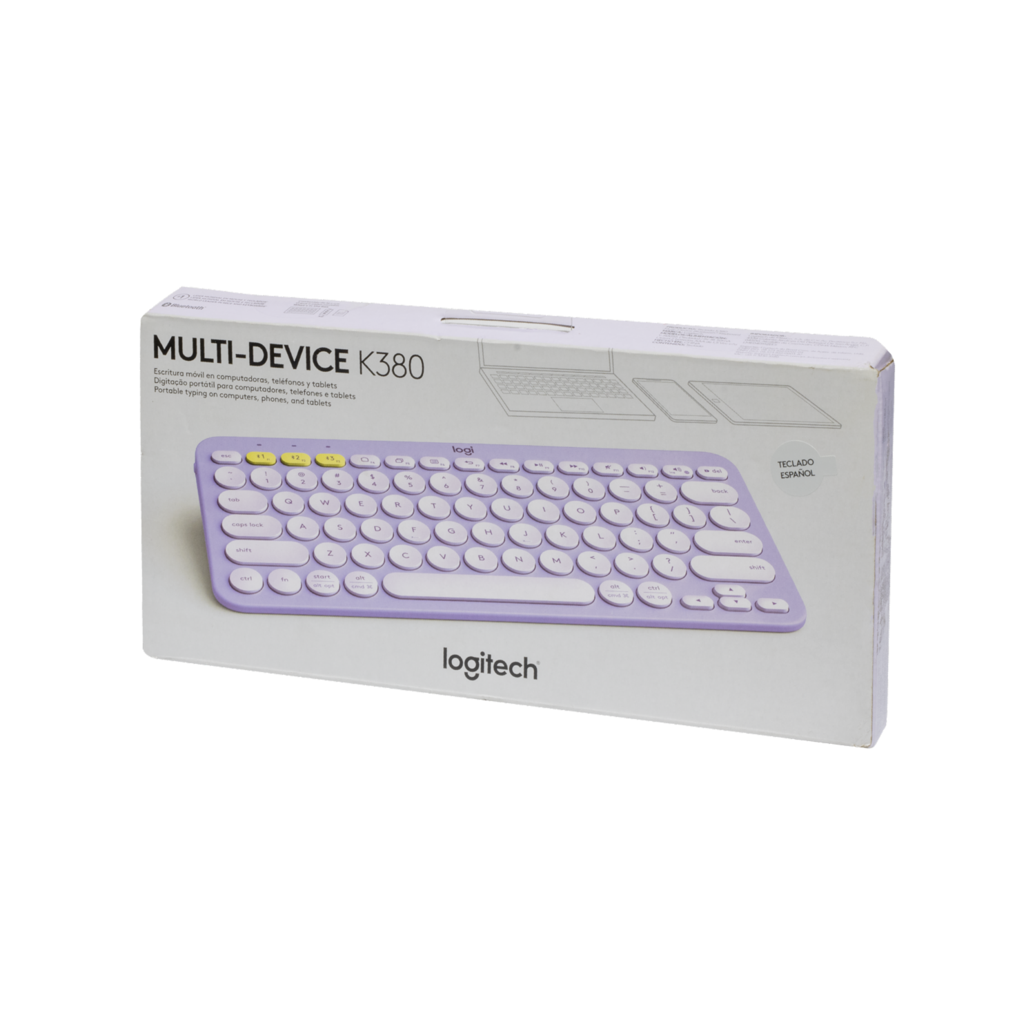 Teclado Lavender Lemonade LOGITECH Bluetooth