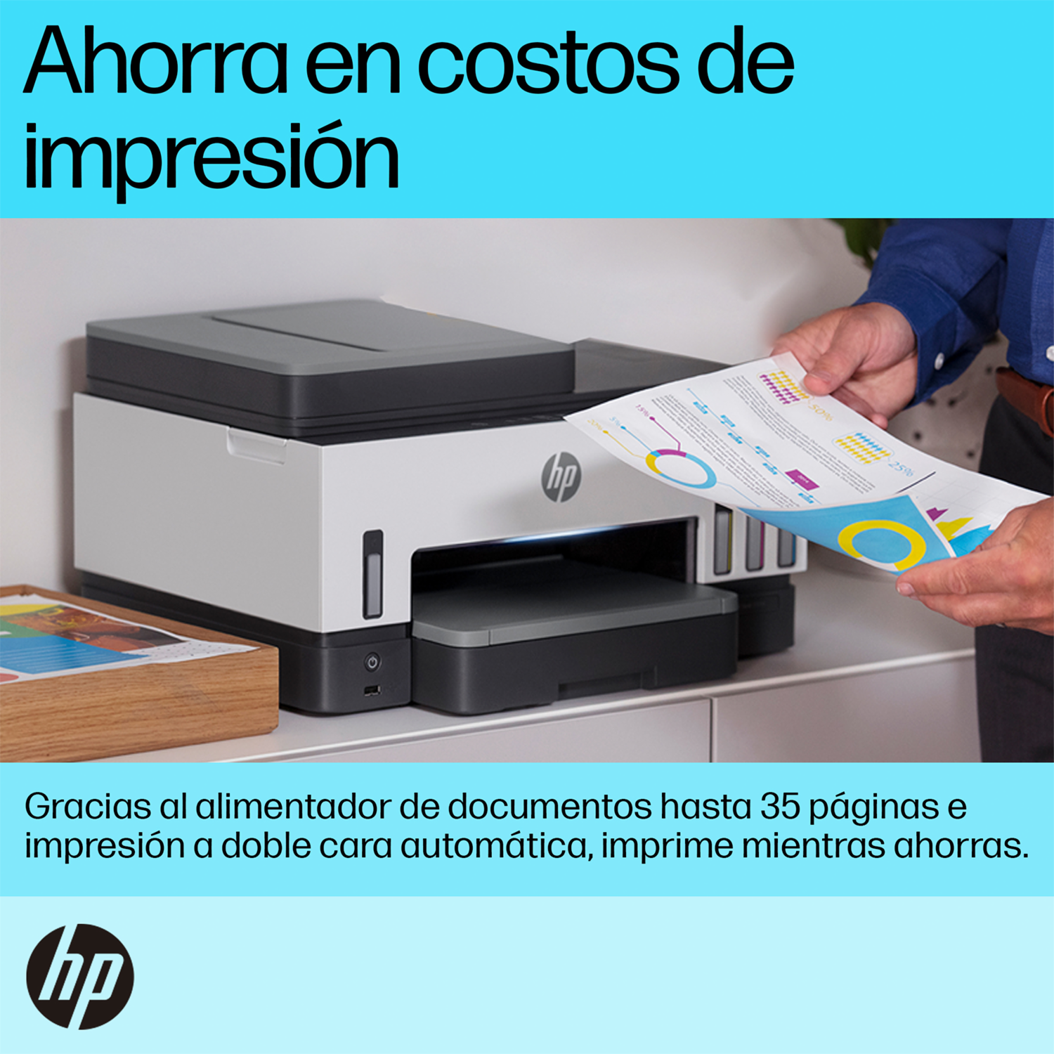 Impresora Smart Tank 790 Aio W HP Wifi