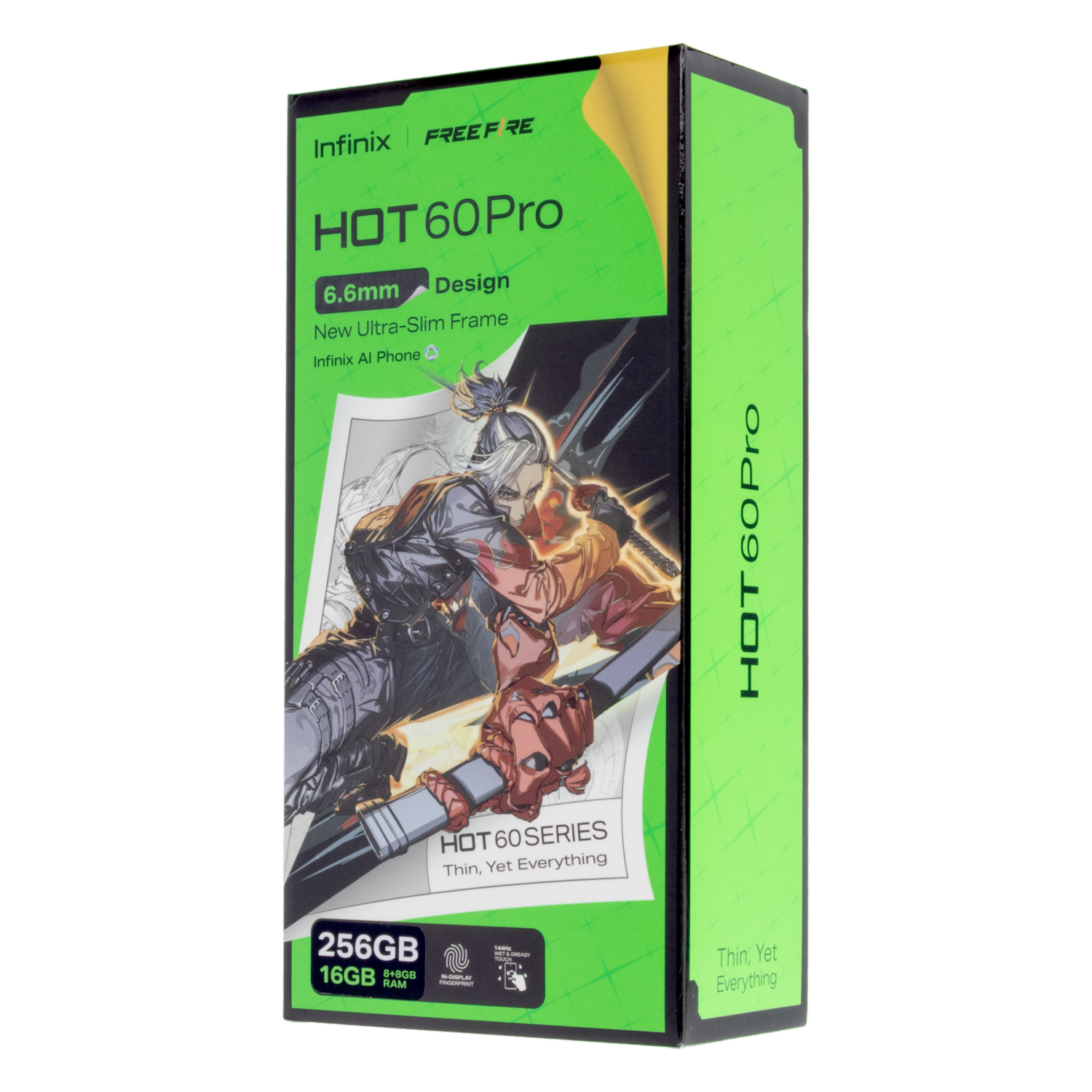 Teléfono Celular Hot 60 Pro 6.6 Mm Design INFINIX 256 Gb + 16 Gb