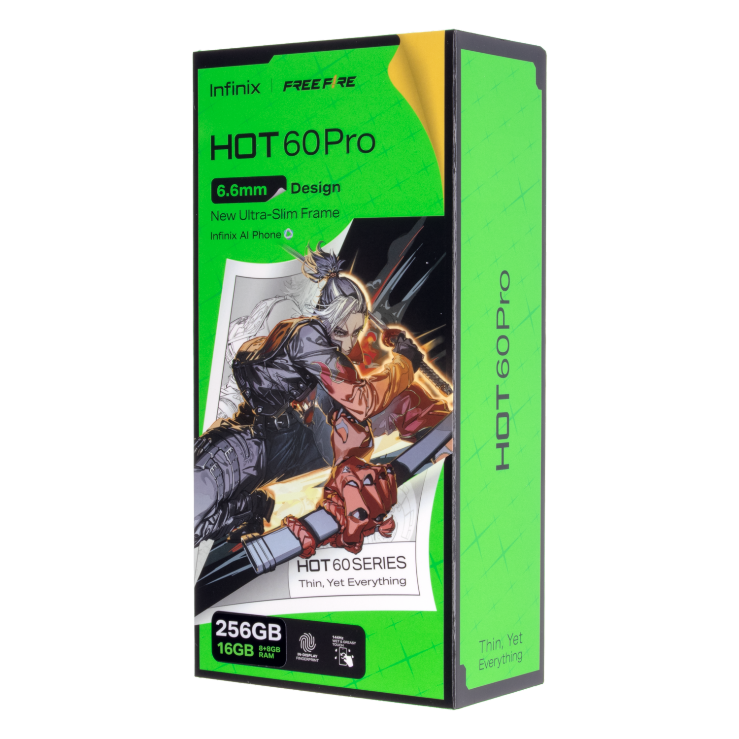 Teléfono Celular Hot 60 Pro 6.6 Mm Design INFINIX 256 Gb + 16 Gb