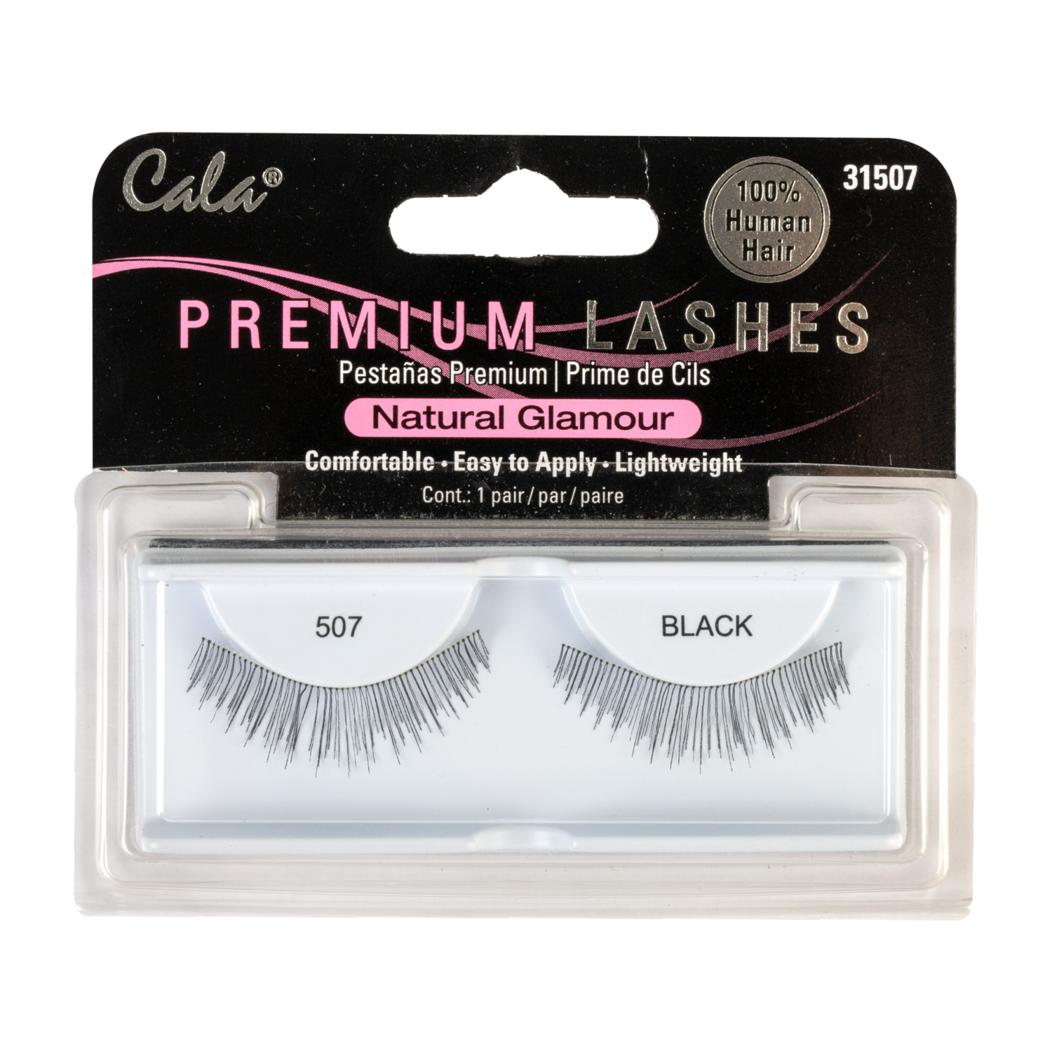 Pestañas Postizas Natural Glamour Premium Lashes #507 CALA Unidad