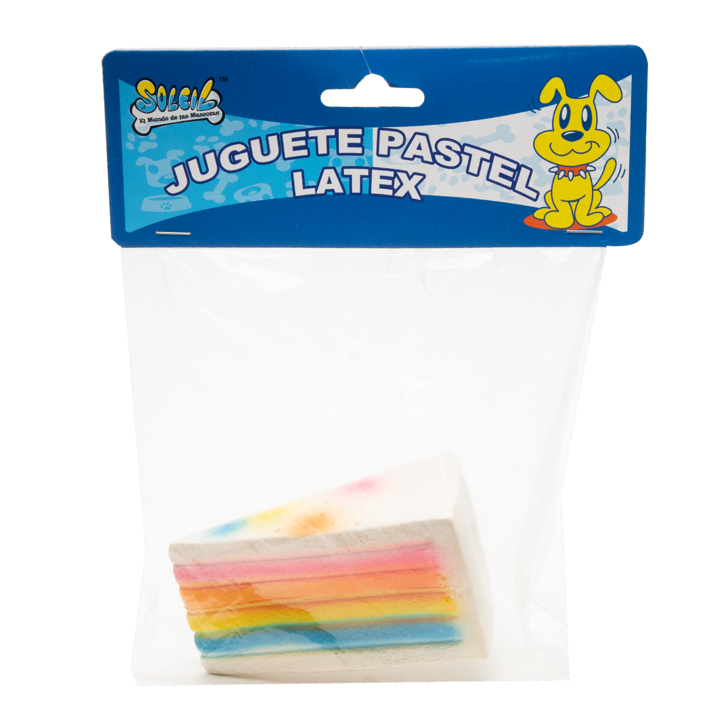 Juguete Para Mascota Diseño De Pastel En Látex SOLEIL Unidad