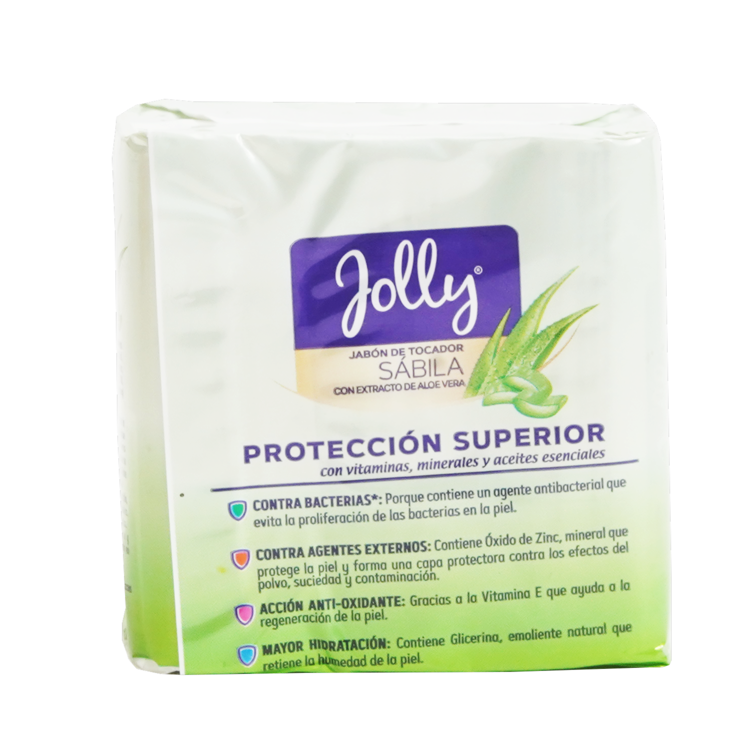 Jabón De Tocador Con Sábila JOLLY 300 G
