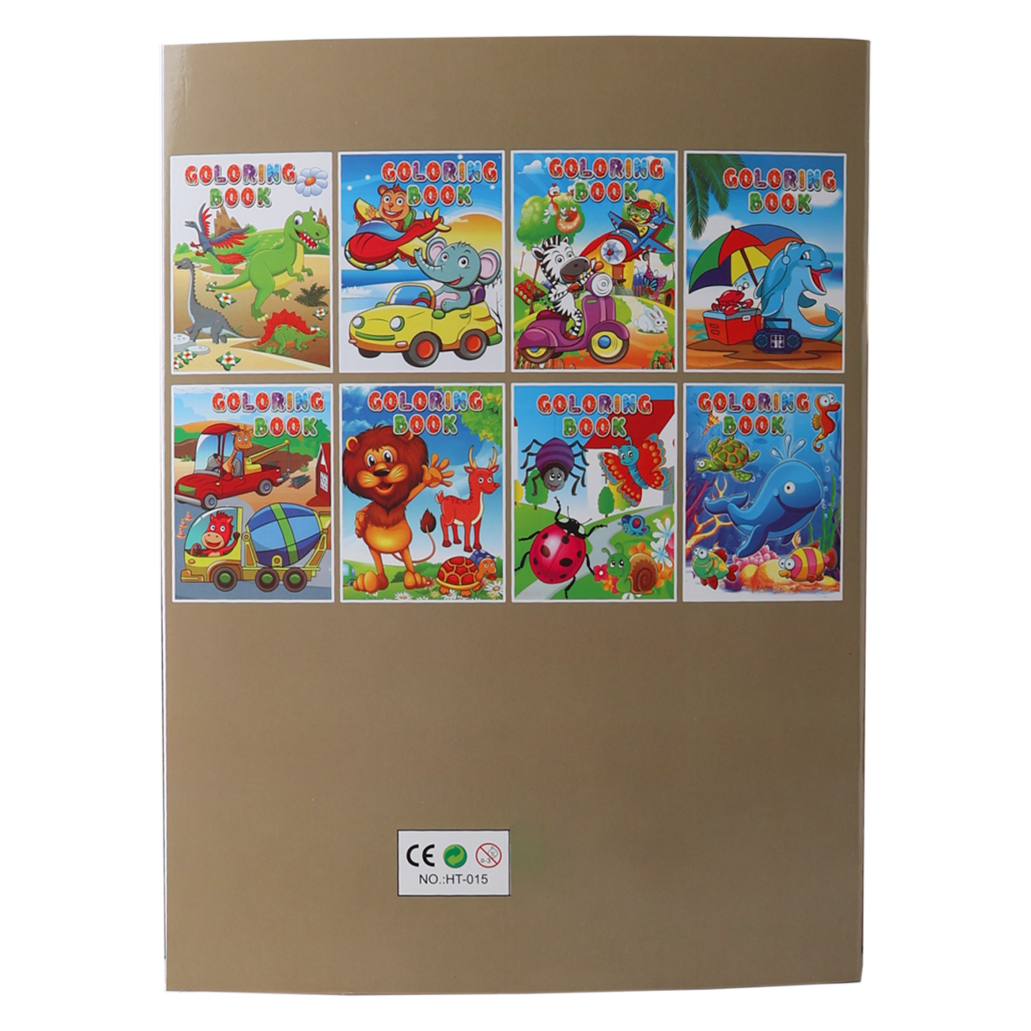 Libro Coloring Book 015 BRETINI 16 Páginas