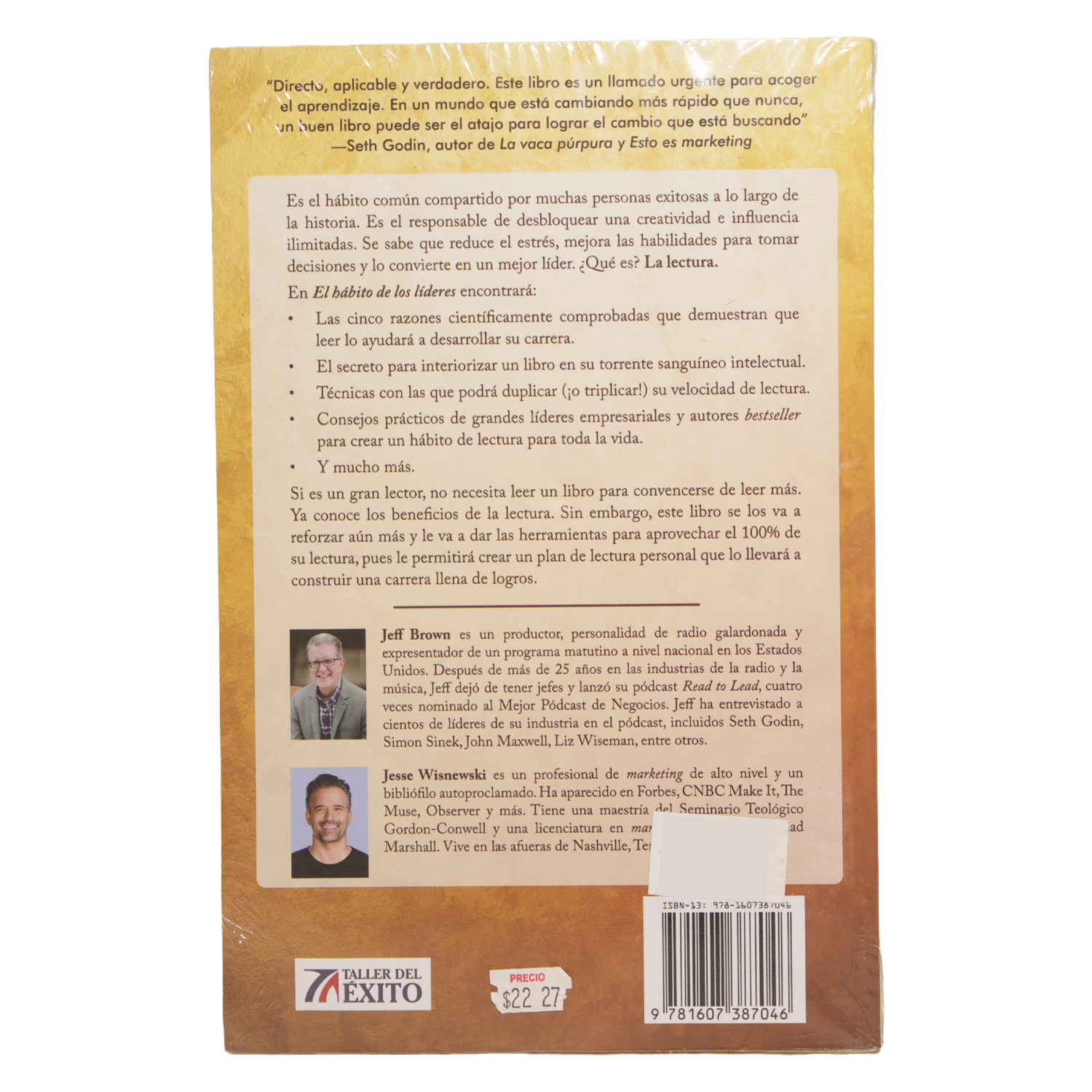 Libro El Habito De Los Lideres TALLER DEL ÉXITO 180 Páginas